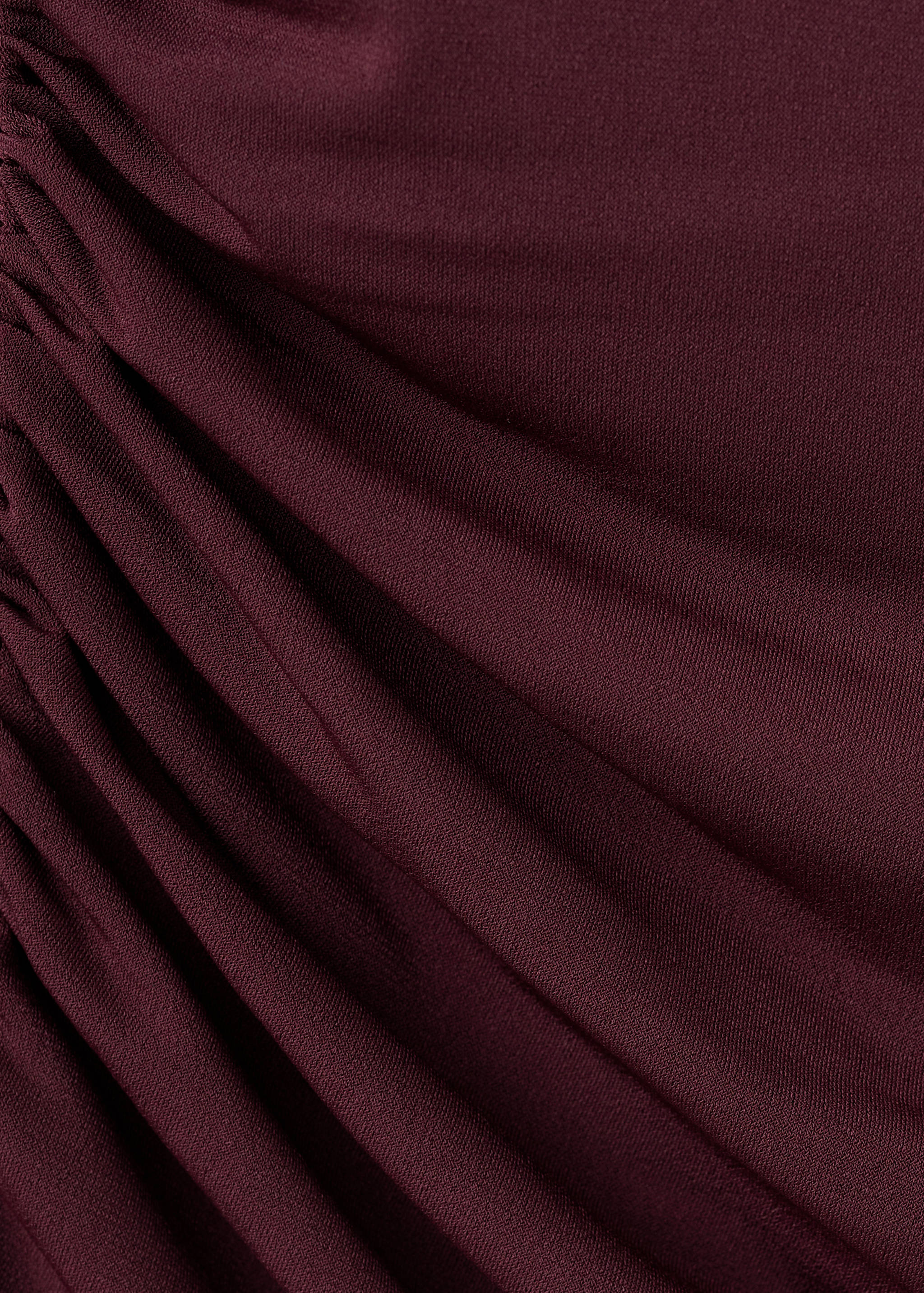 Camiseta drapeada entallada - Detalle del artículo 0