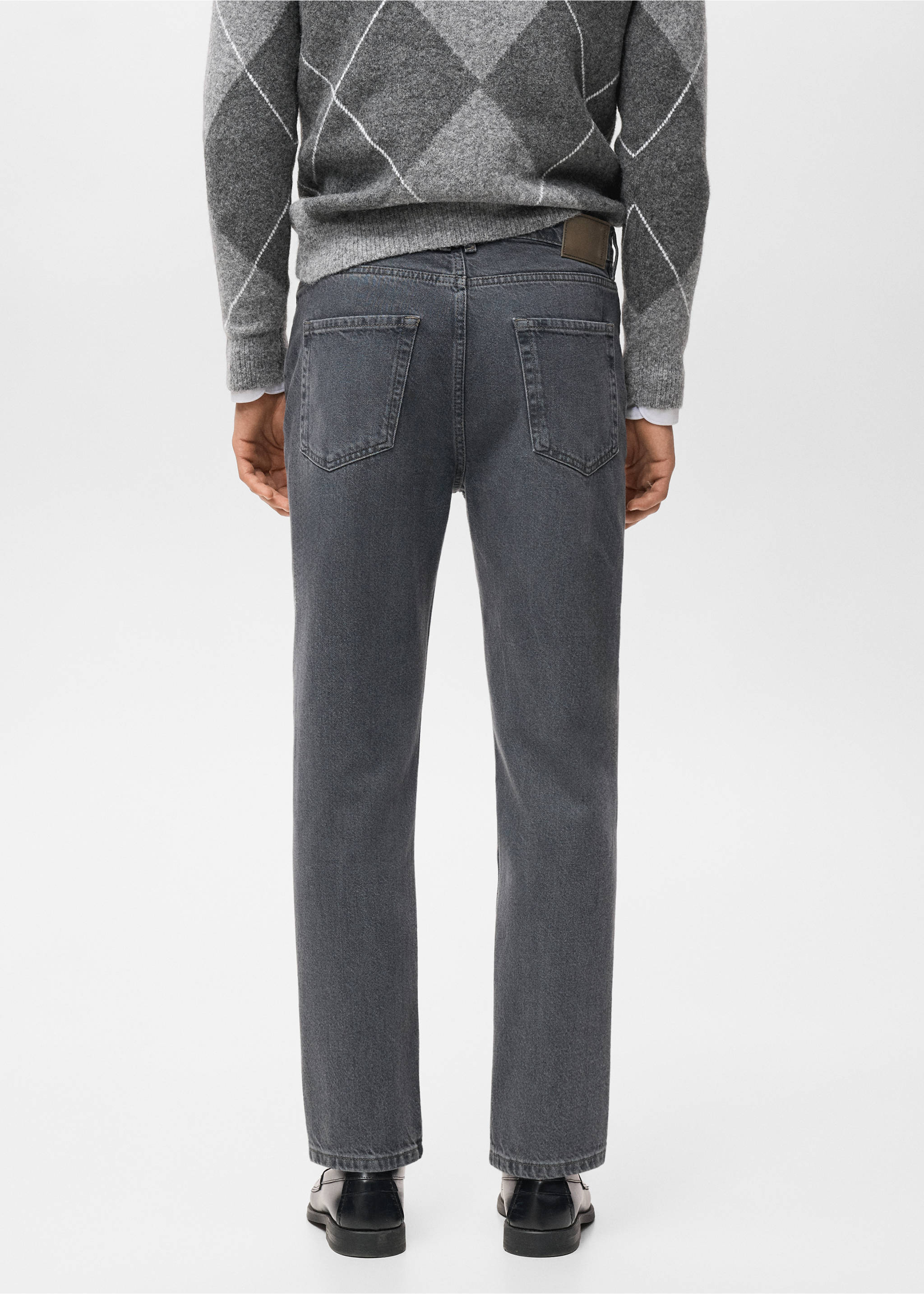 Lori tapered-fit jeans - Reverse of the article, Denim Grey. Ref: 17037884-00.