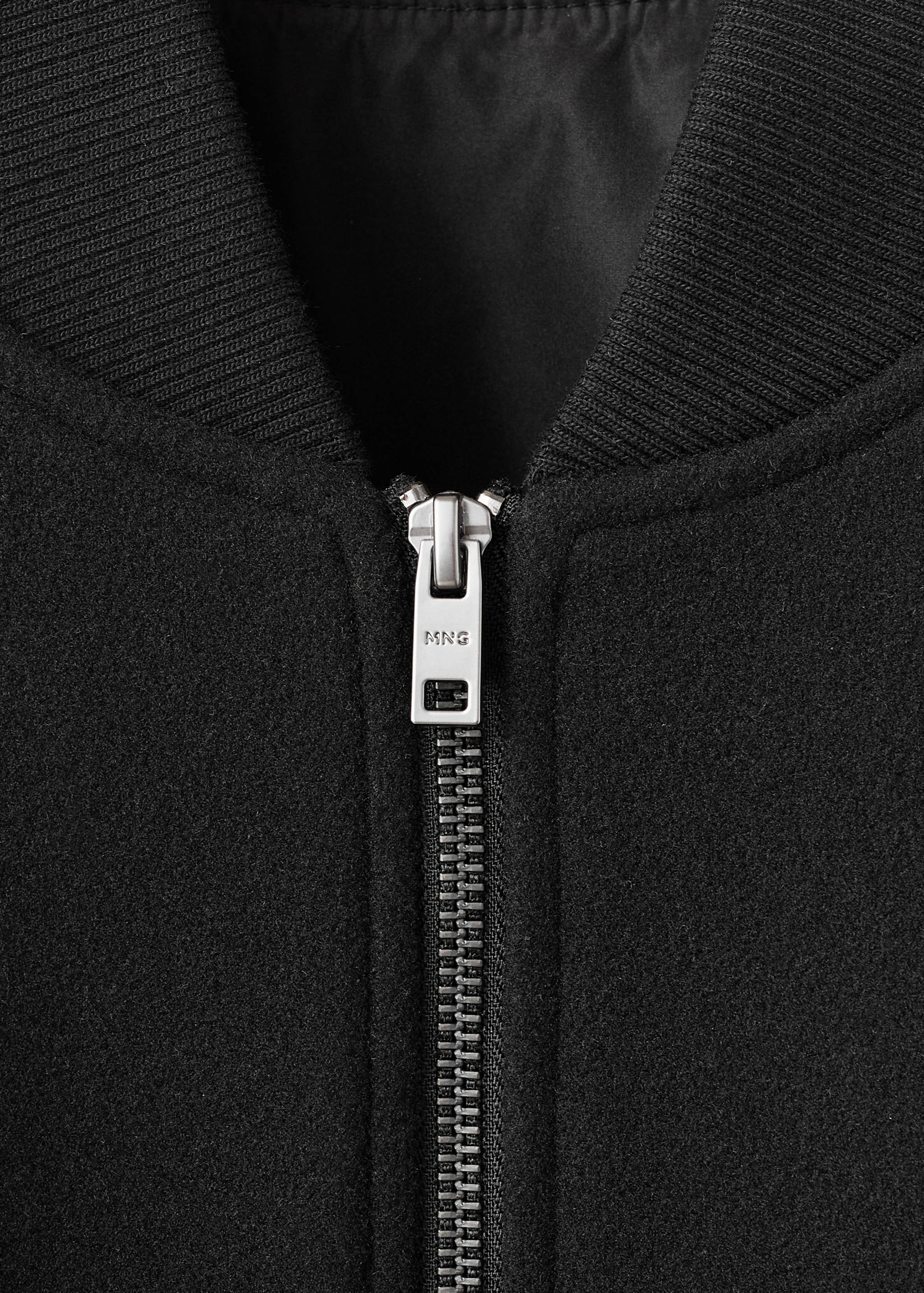 Bomber jacket with zip - Details of the article 8
