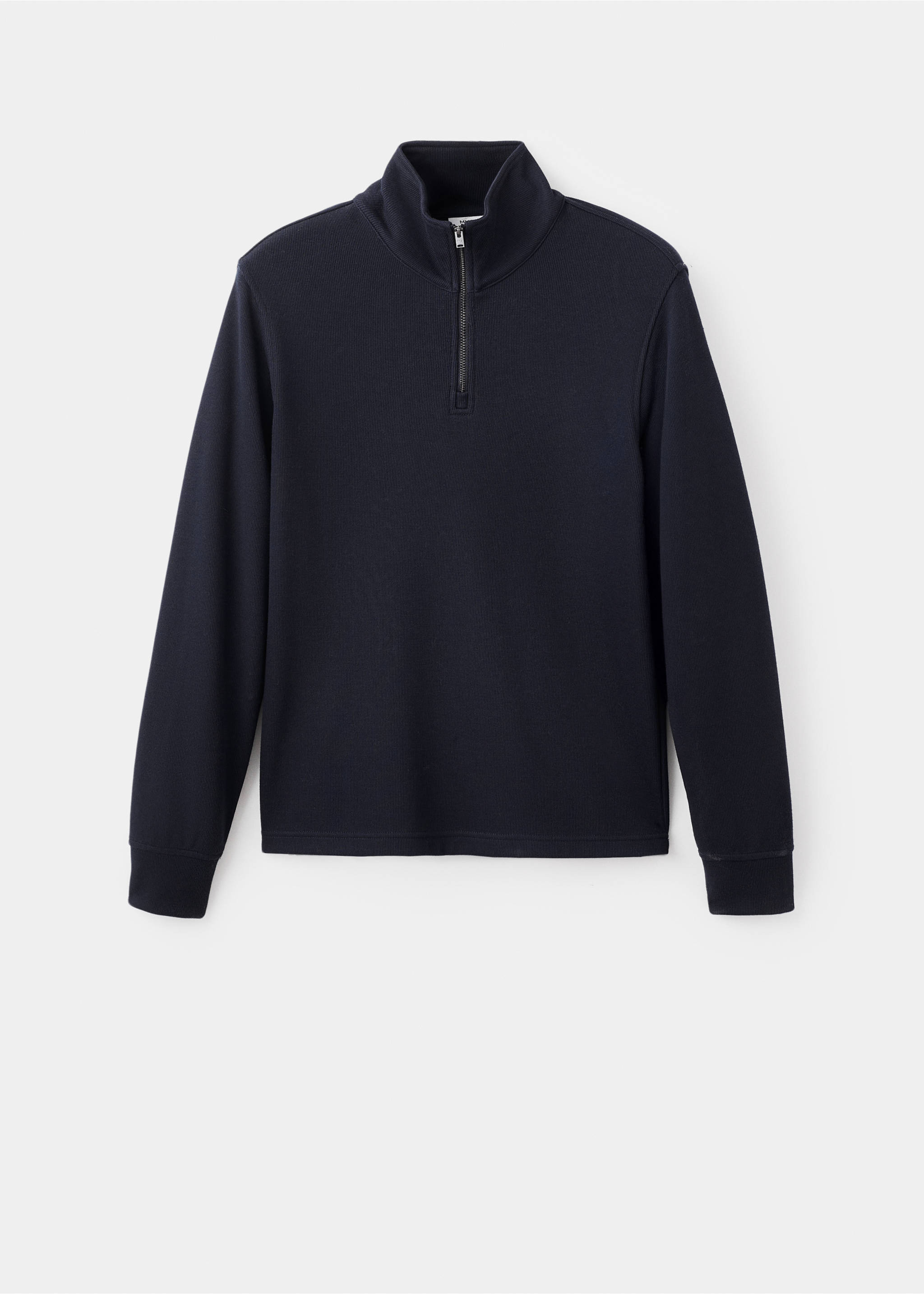 Regular-fit zip-up hoodie - Article without model, Navy. Ref: 17037898-00.
