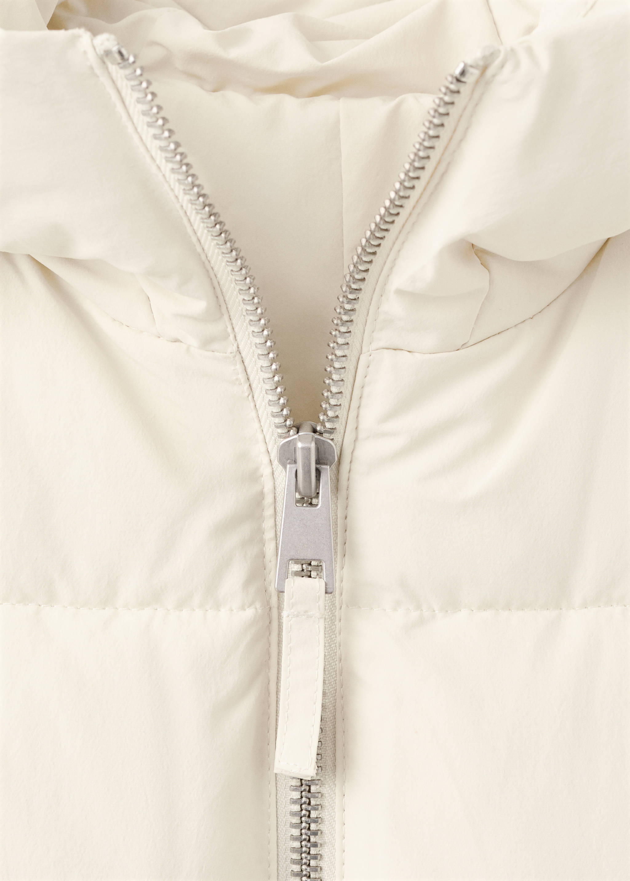 Hood puffer coat - Details of the article 8