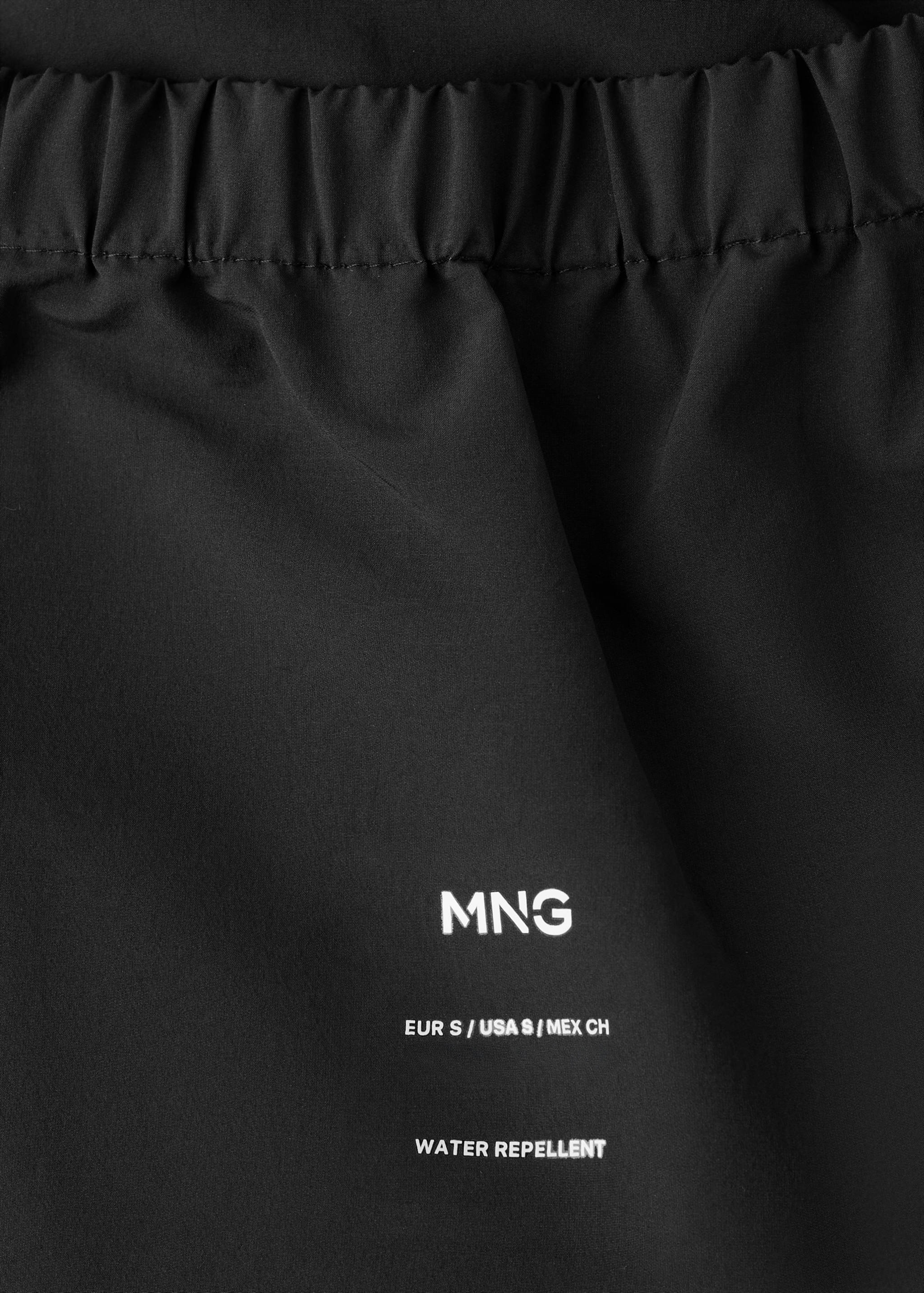 Hood puffer coat - Details of the article 0