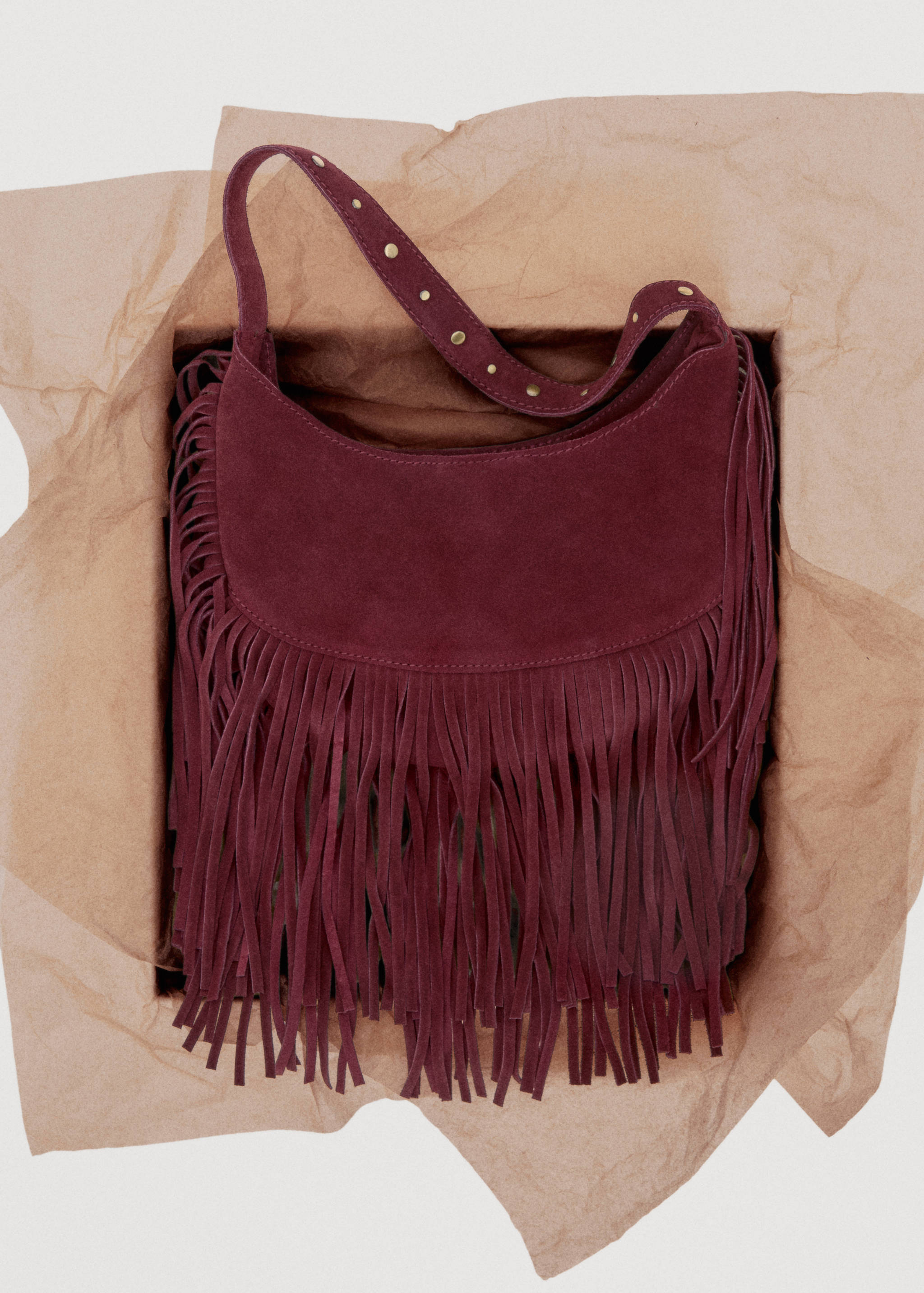 Fringe leather bag - Details of the article 7