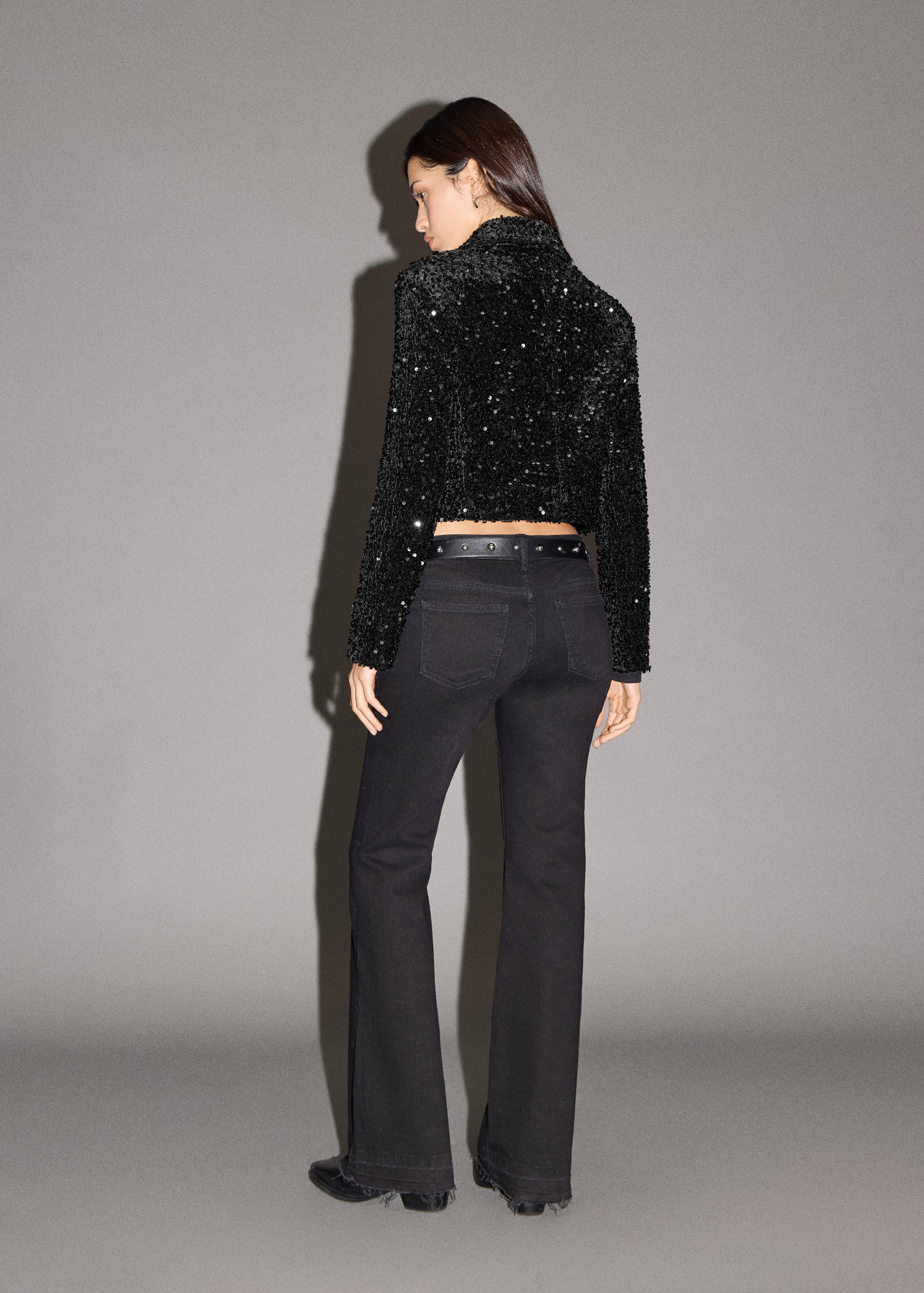 Sequin suit jacket - Reverse of the article