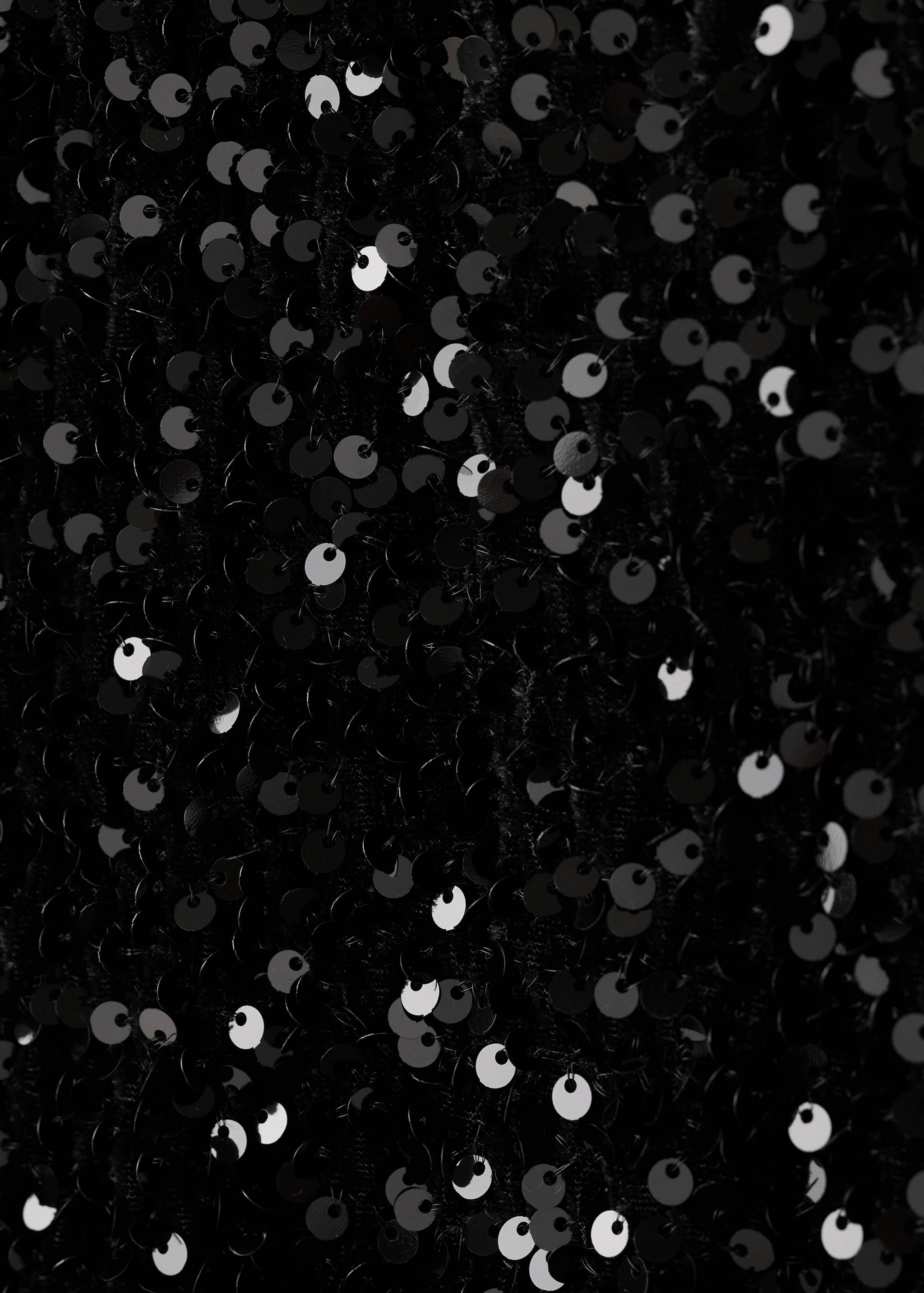 Sequin flared trousers - Details of the article 0