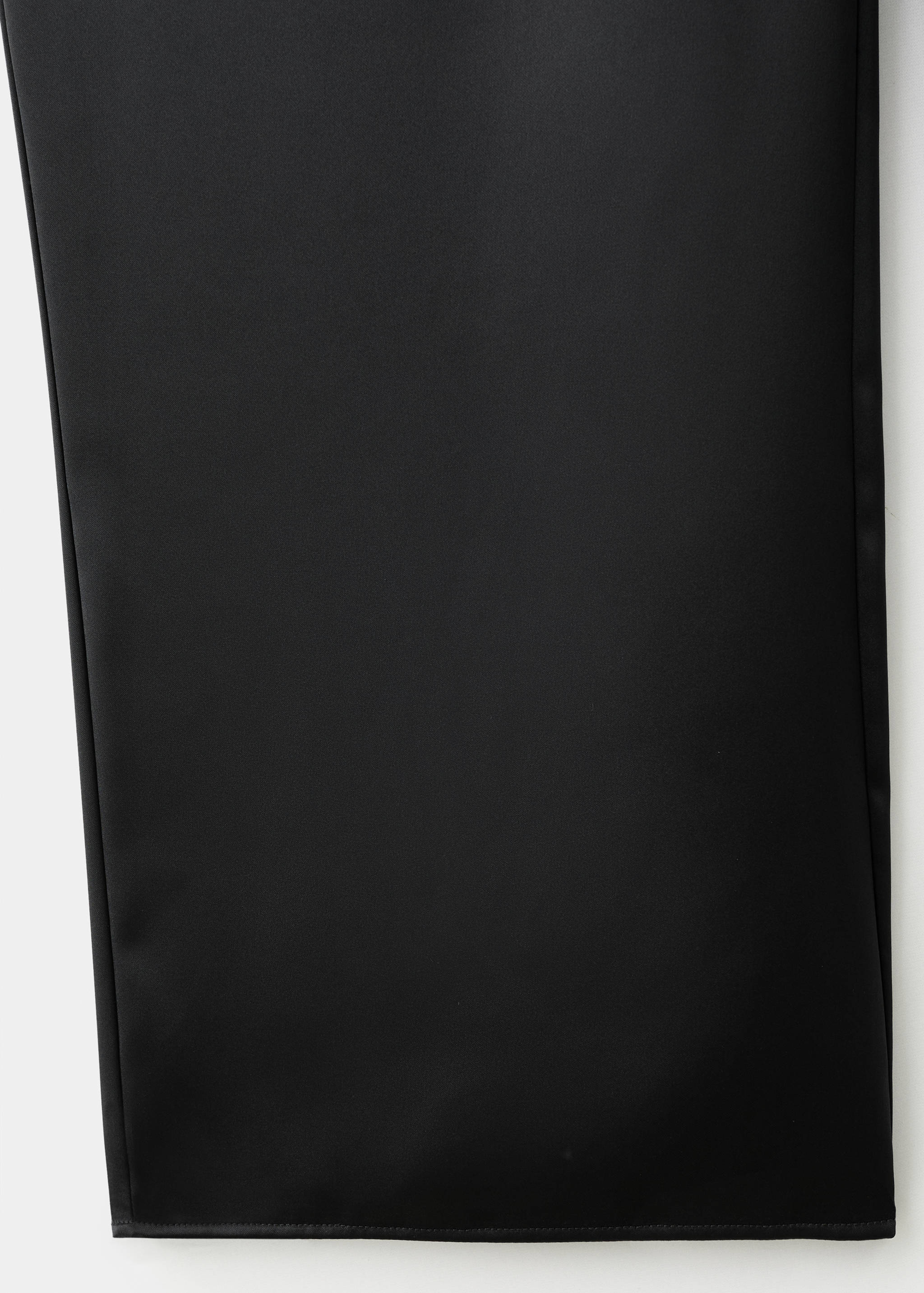 Flowy satin trousers - Details of the article 0