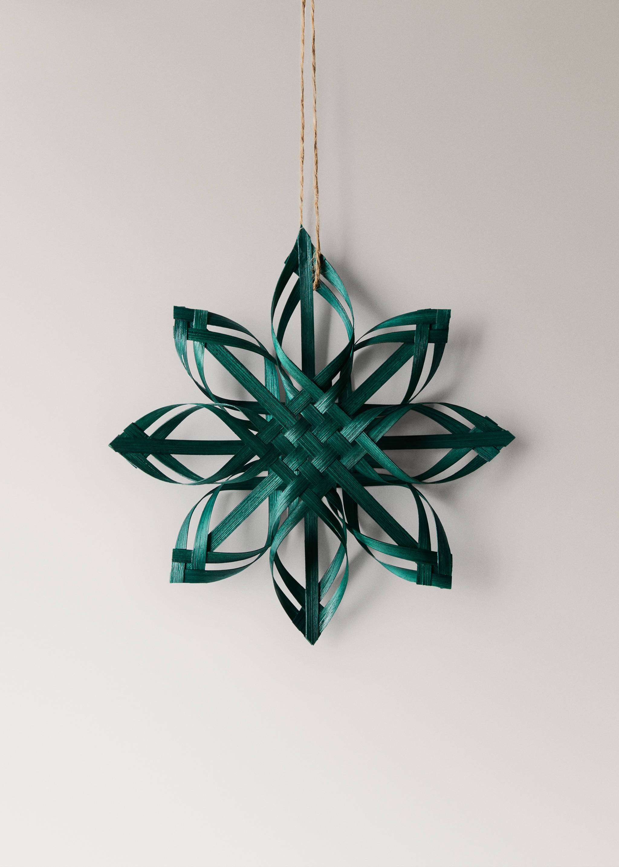 Baumschmuck im Sterndesign aus 100 % Bambus - Artikel ohne Model