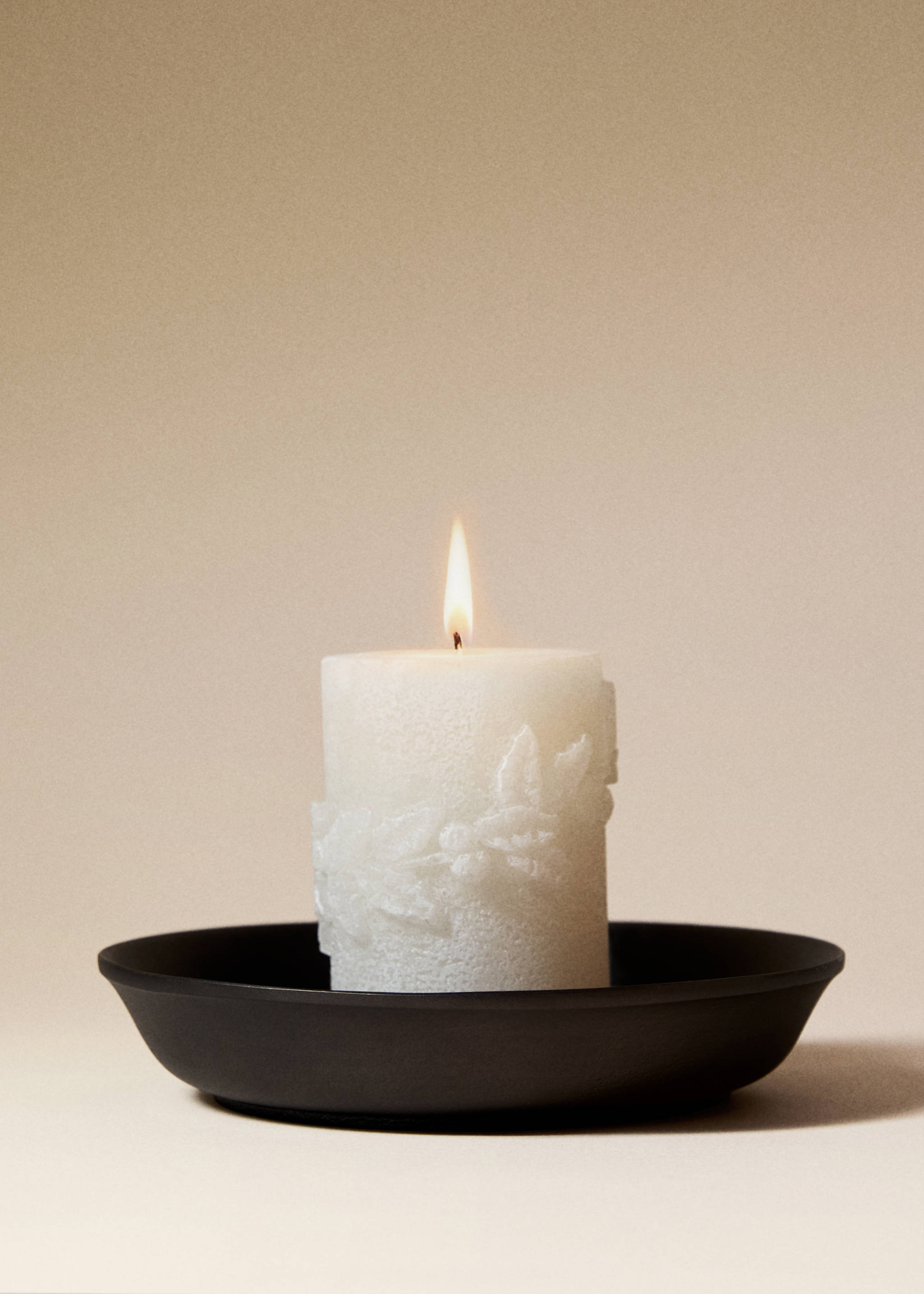 Metal candle light holder - General plane