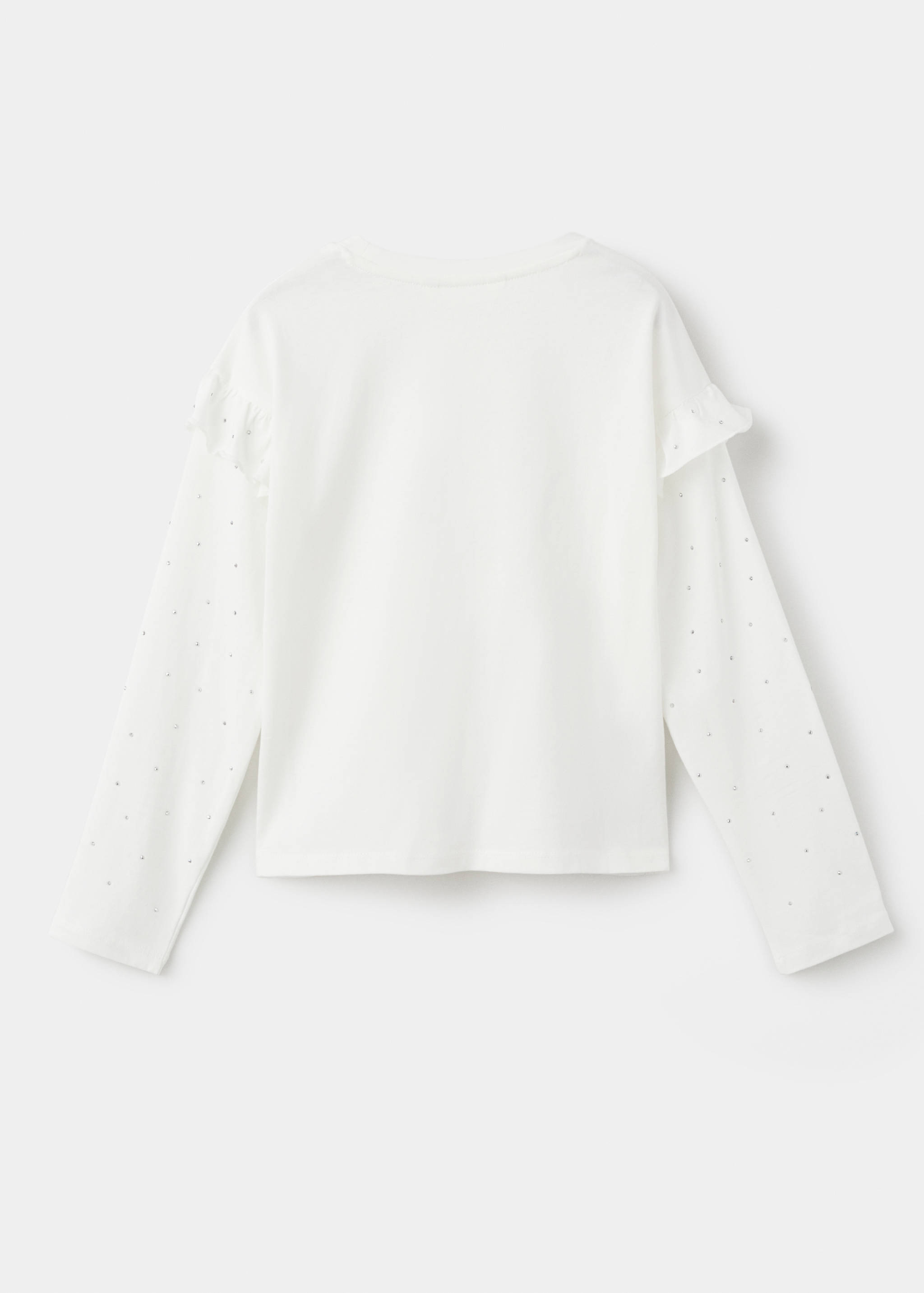 Shirt mit Strassbesatz - Rückseite des Artikels
