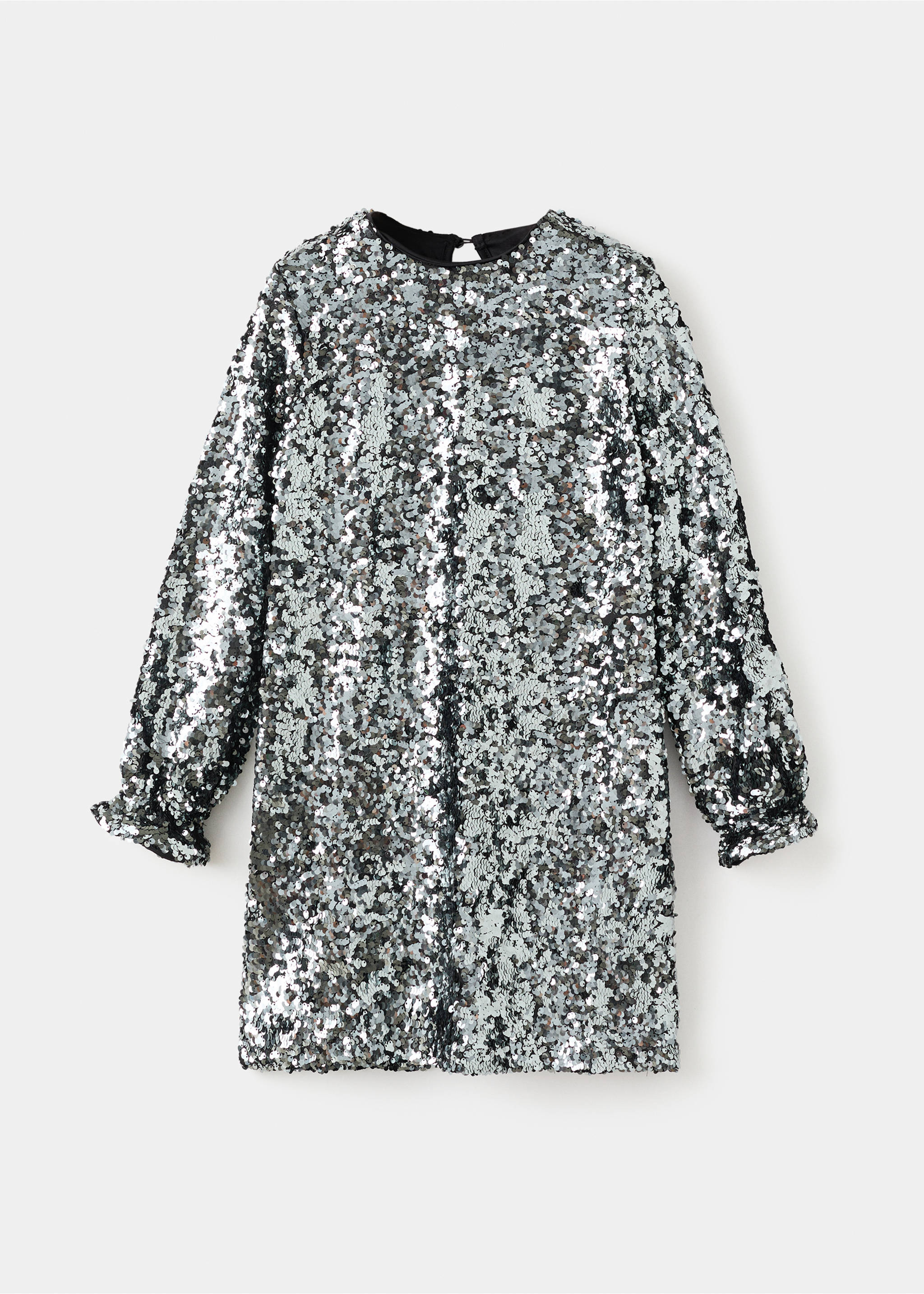 Sequined dress - Article without model, Black. Ref: 17039098-00.