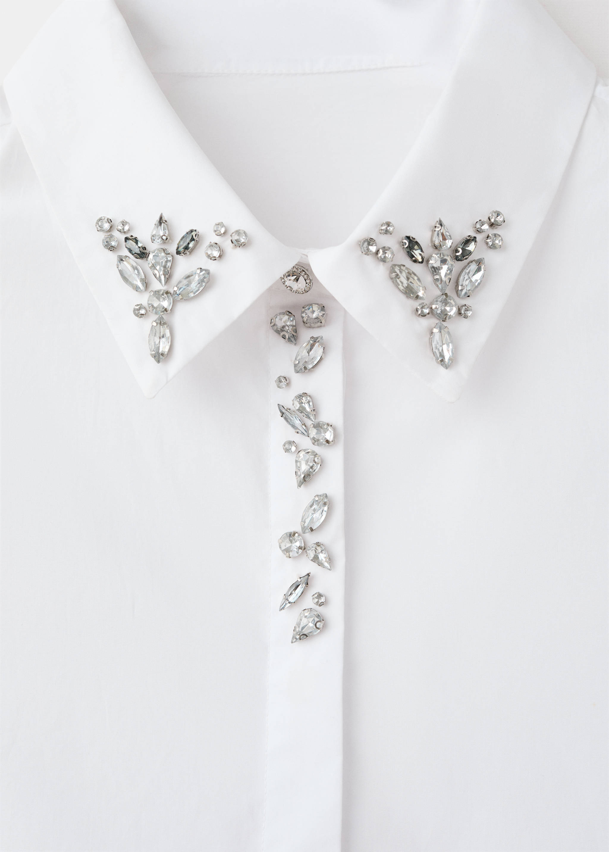 Crystal detail shirt - Details of the article 8