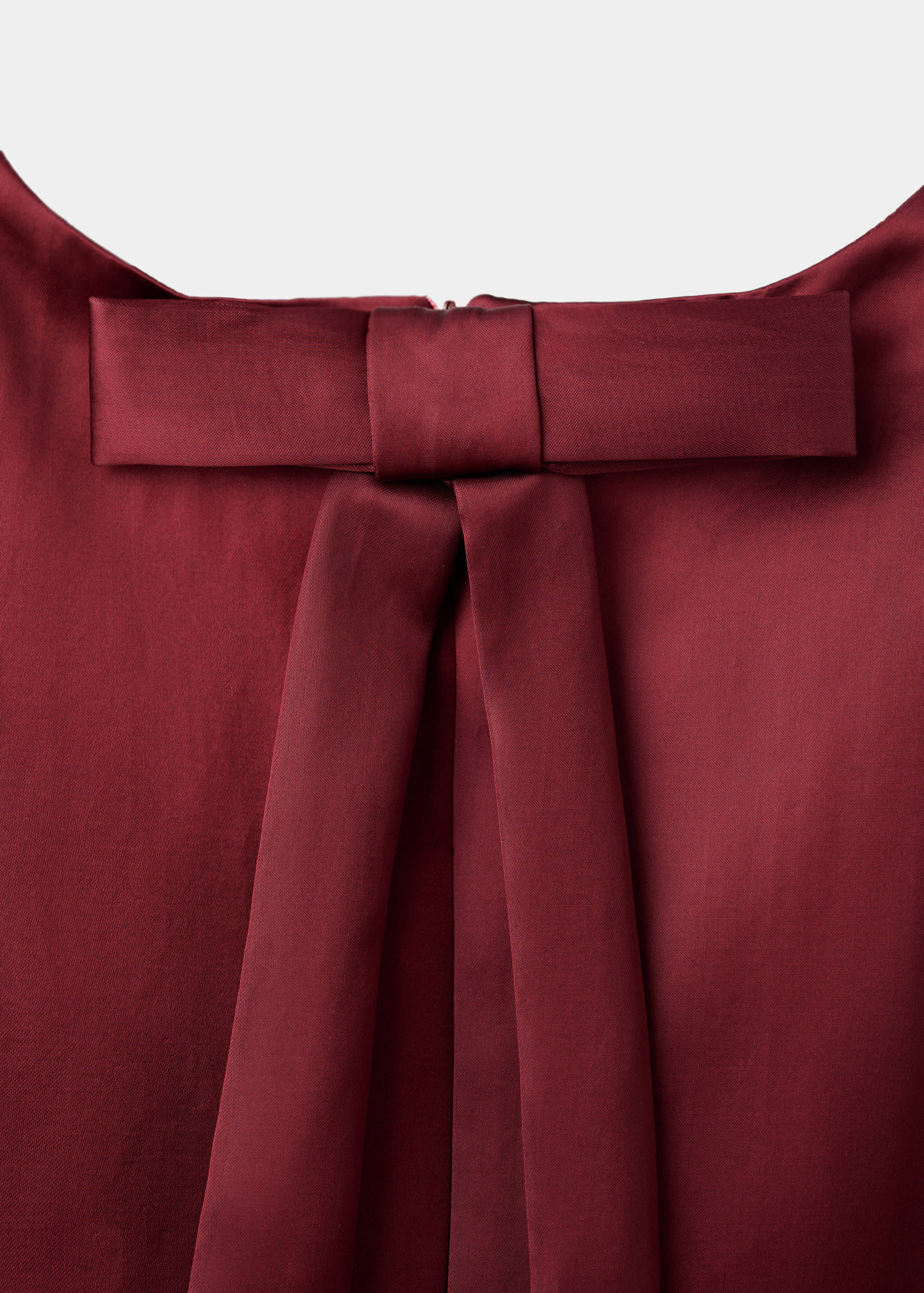 Robe satinée nœud - Détail de l'article 0