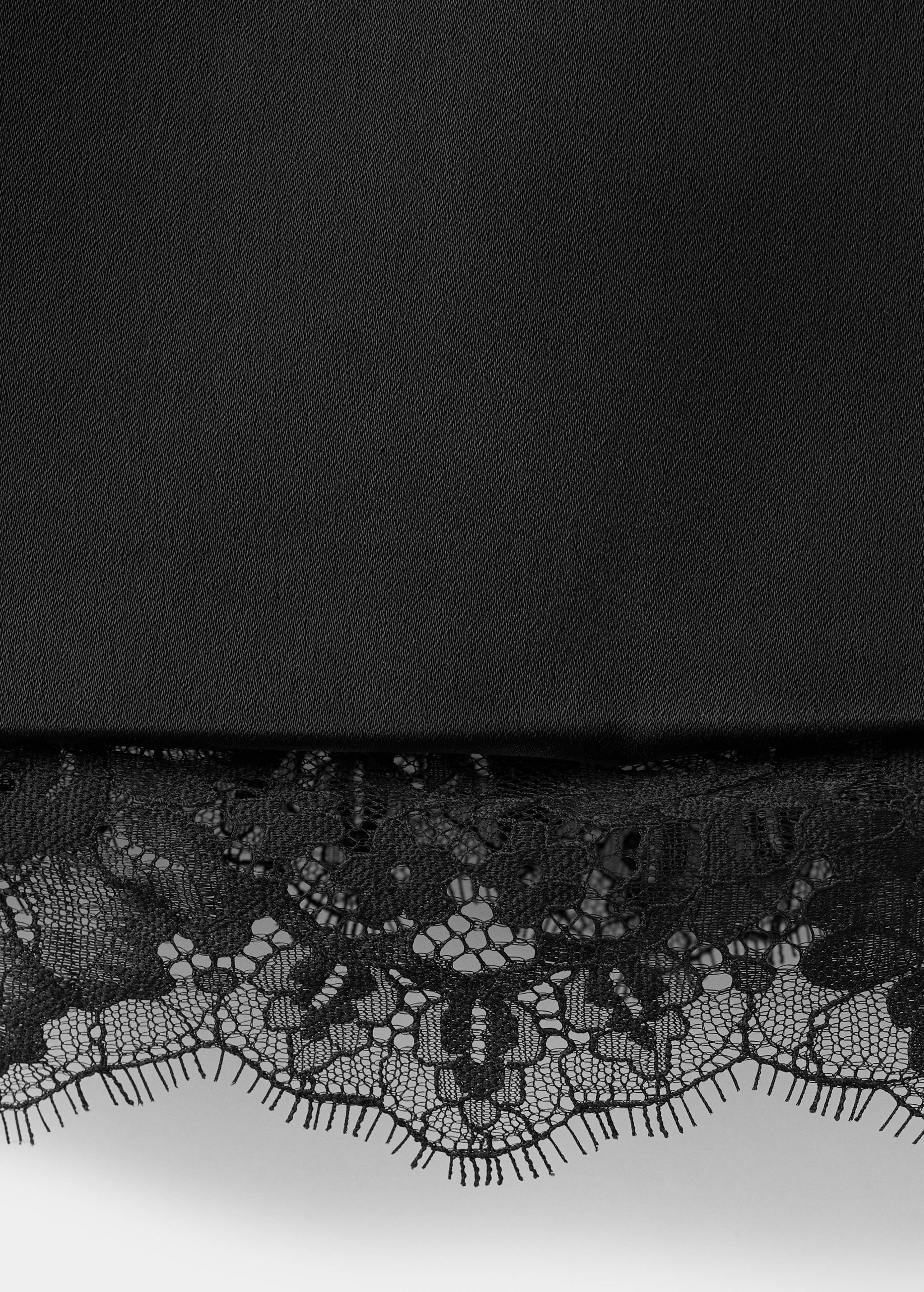 Vestido espalda abierta bajo encaje - Detalle del artículo 8