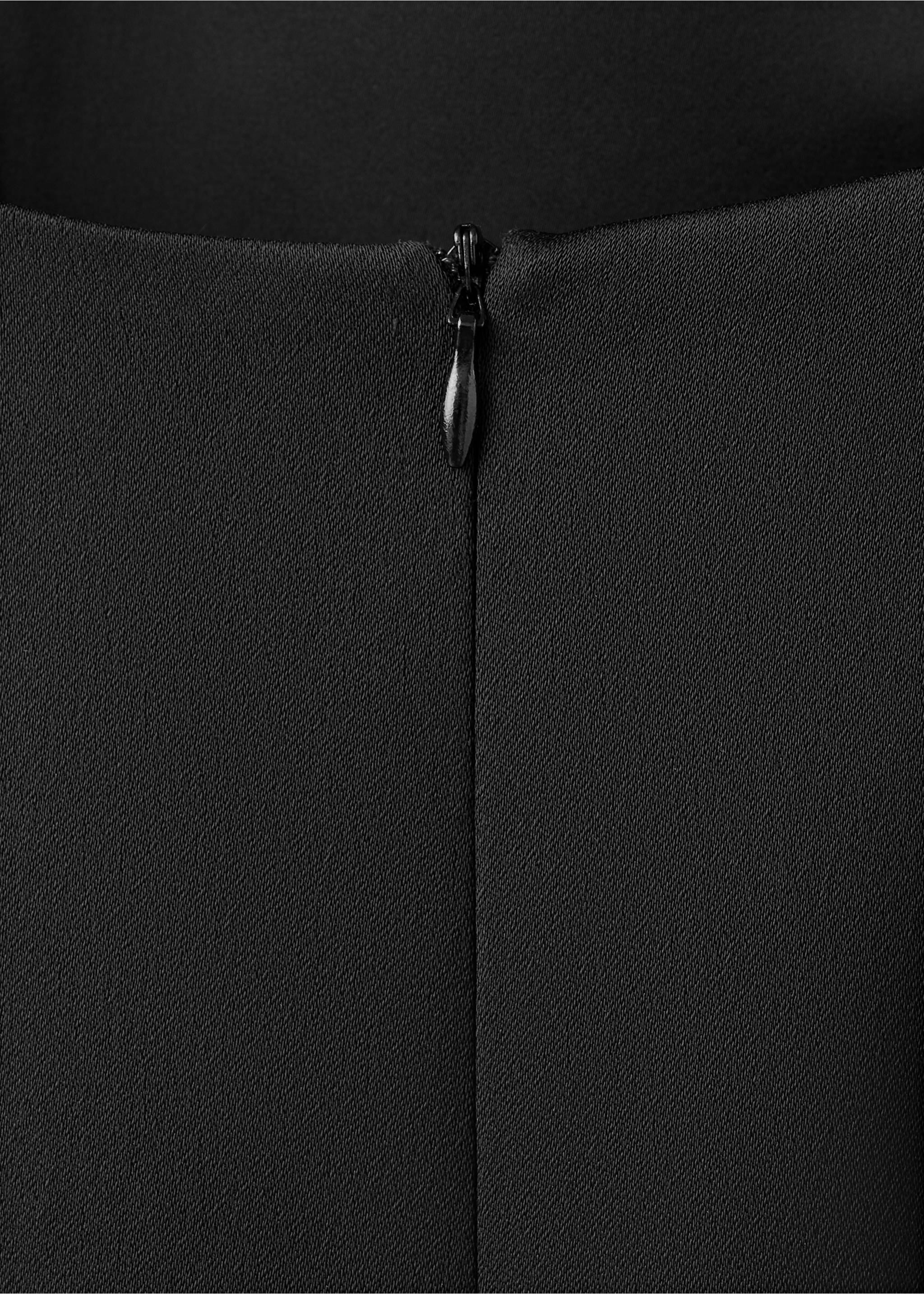 Vestido espalda abierta bajo encaje - Detalle del artículo 0, Negro. Ref: 17039111-00.