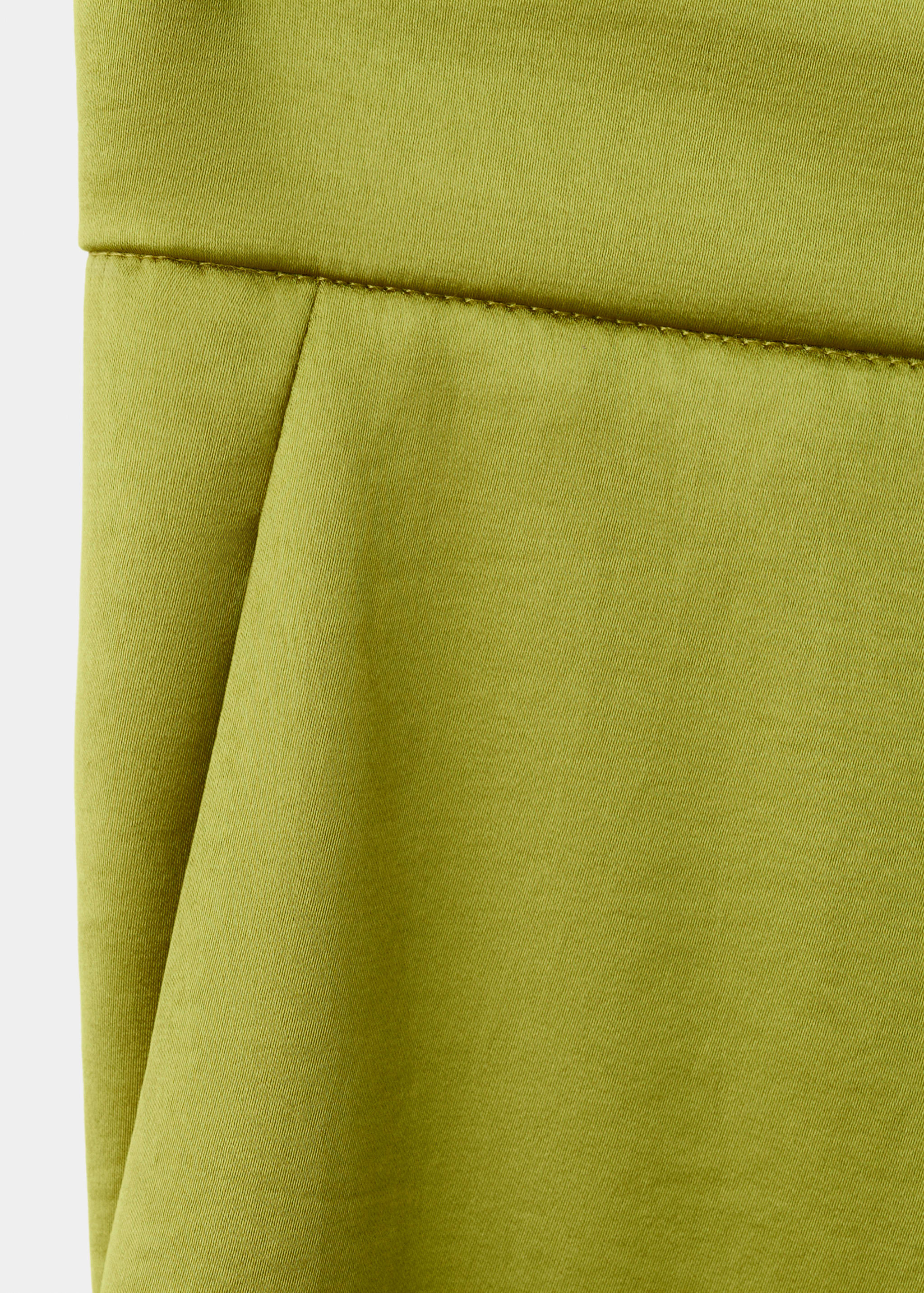 Pantalón recto satinado - Detalle del artículo 0