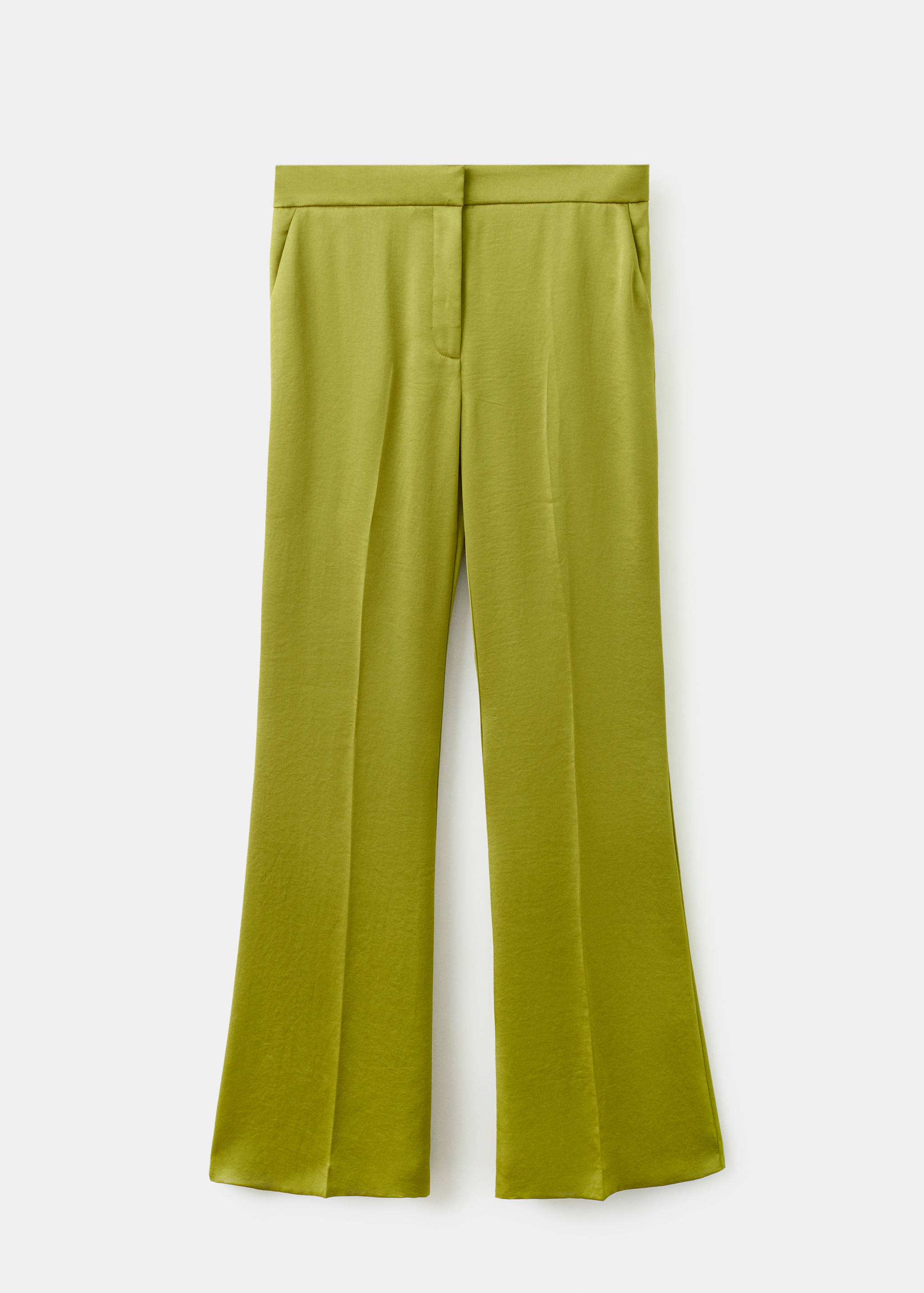 Pantalón recto satinado - Artículo sin modelo