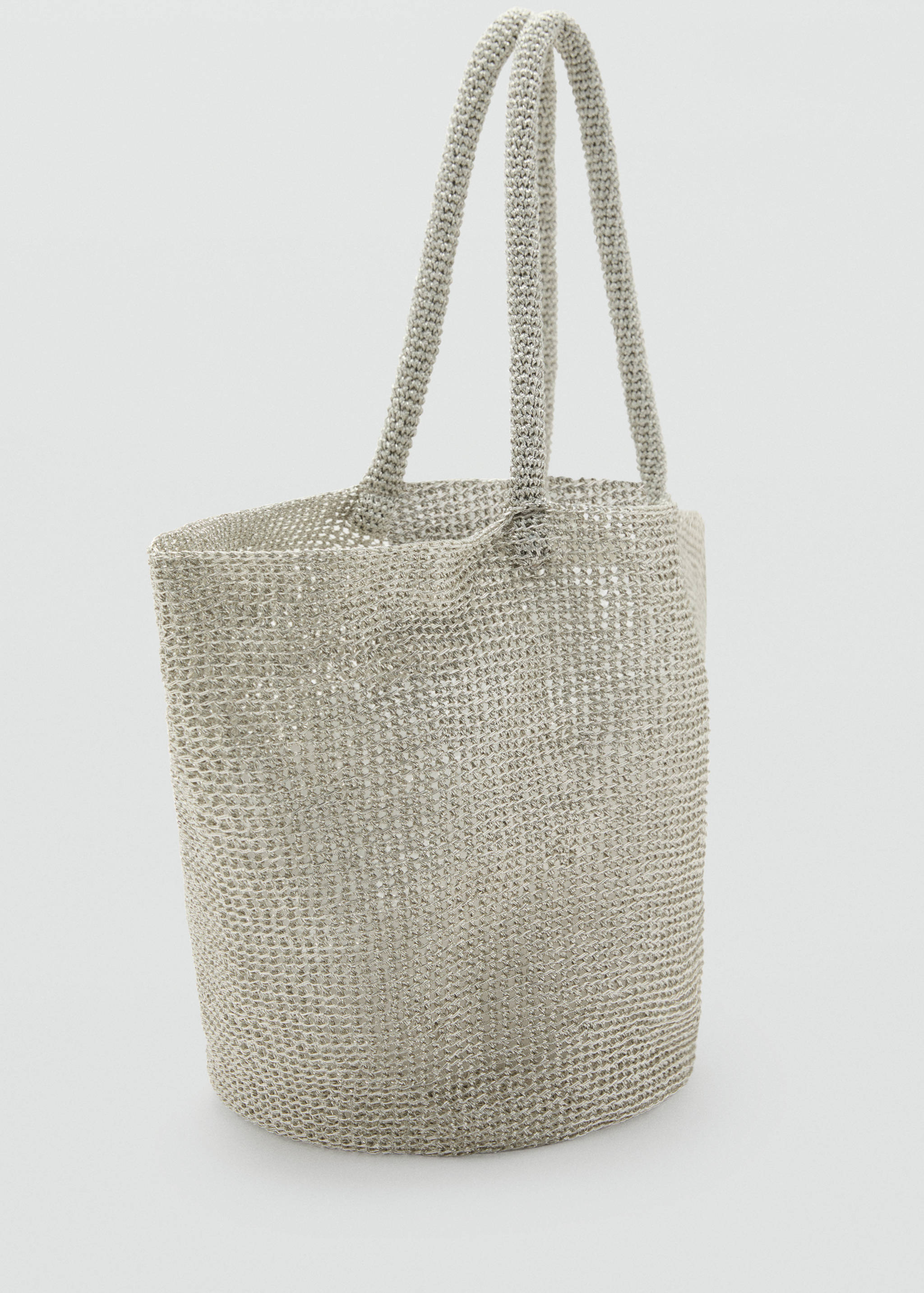 Mesh shopper bag - Medium plane