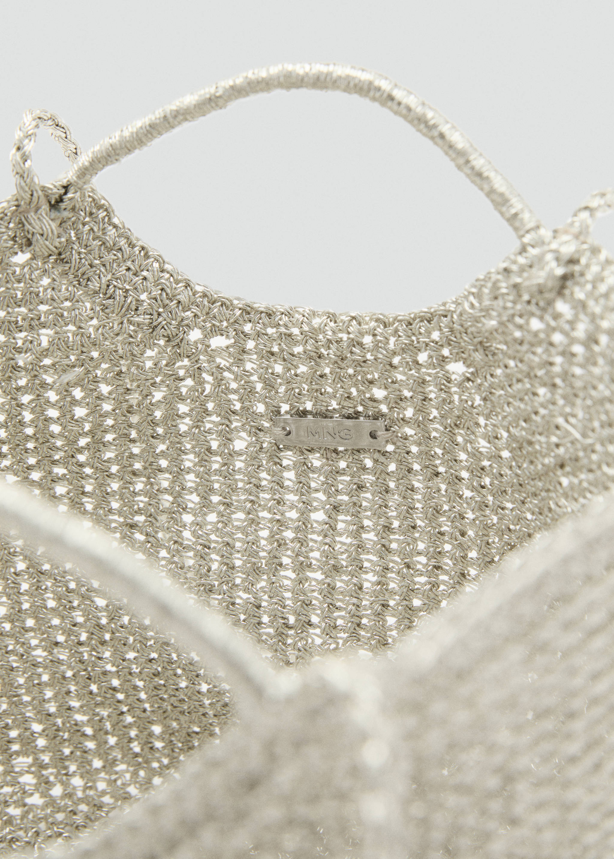 Mini woven crossbody bag - Details of the article 2