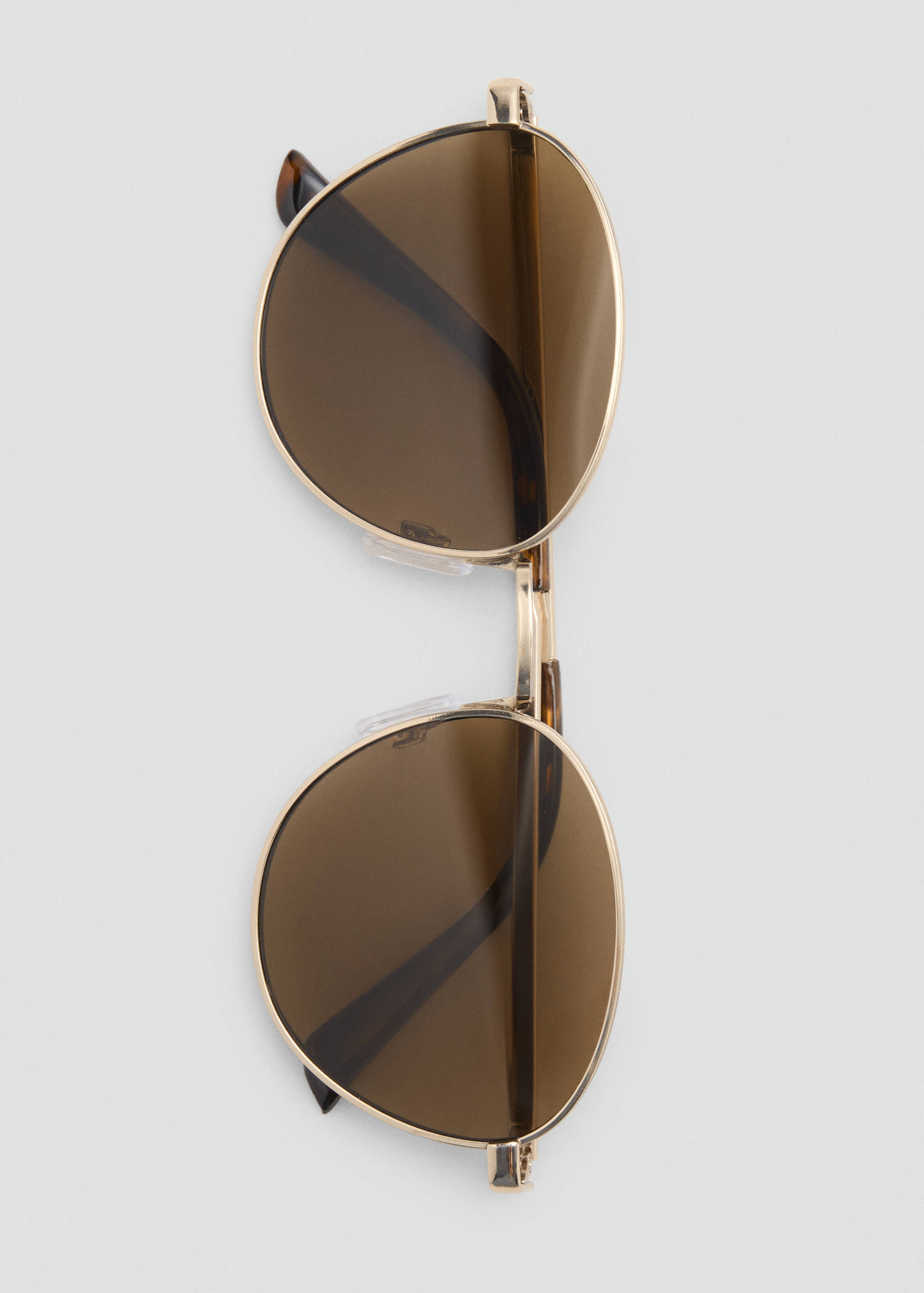 Round metal-frame sunglasses - Details of the article 2