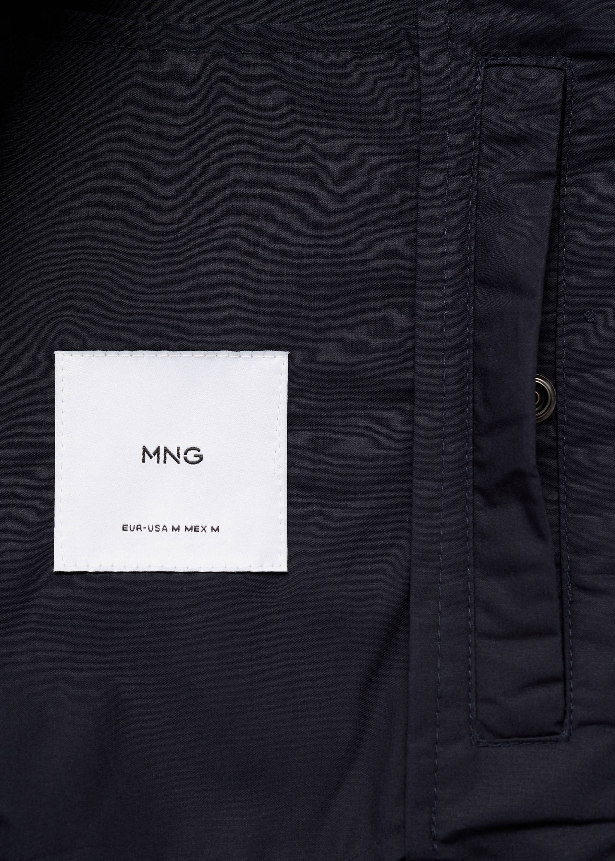 Baumwolljacke mit Kragenknöpfen - Detail des Artikels 0