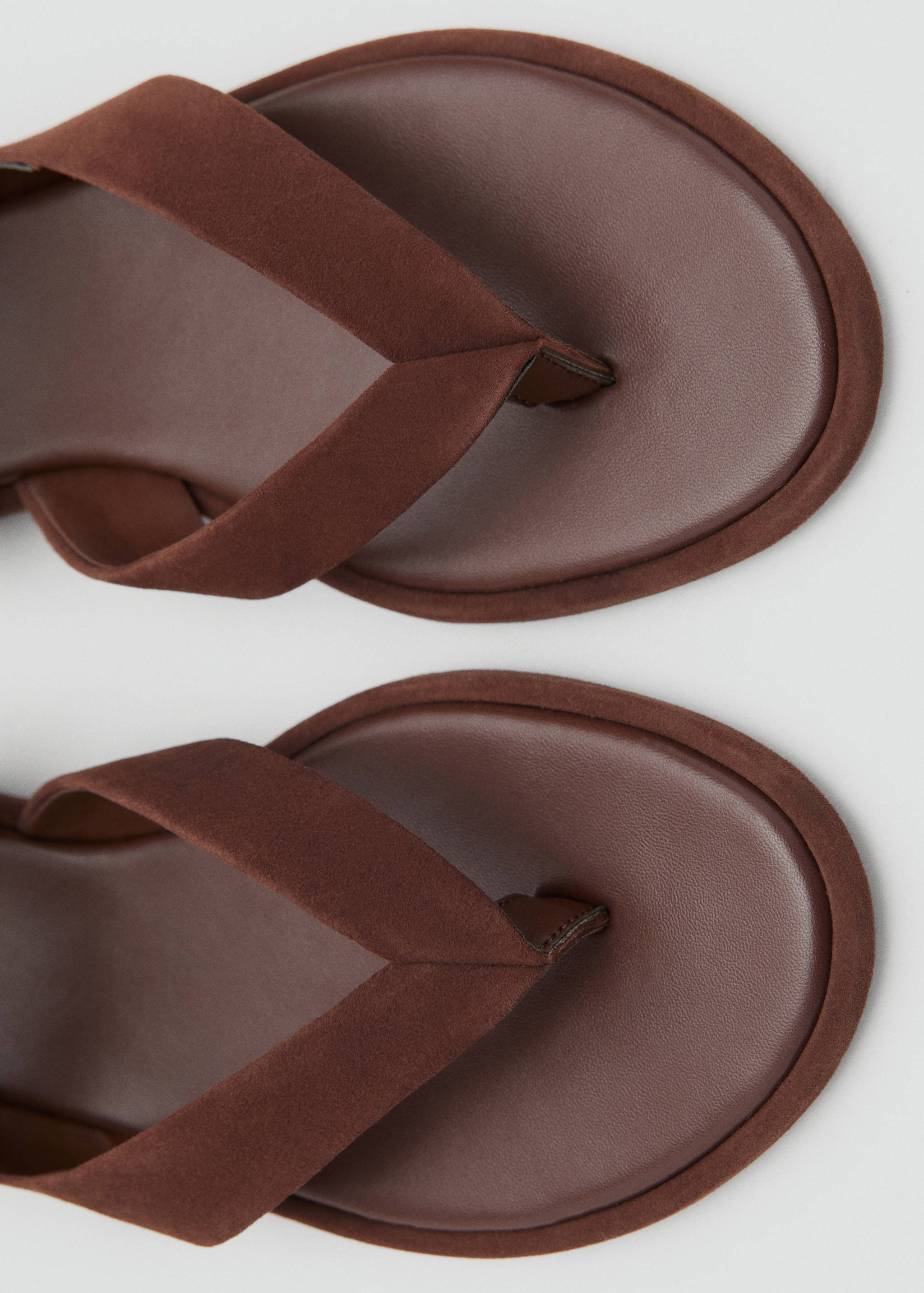 Suede straps sandals - Details of the article 2