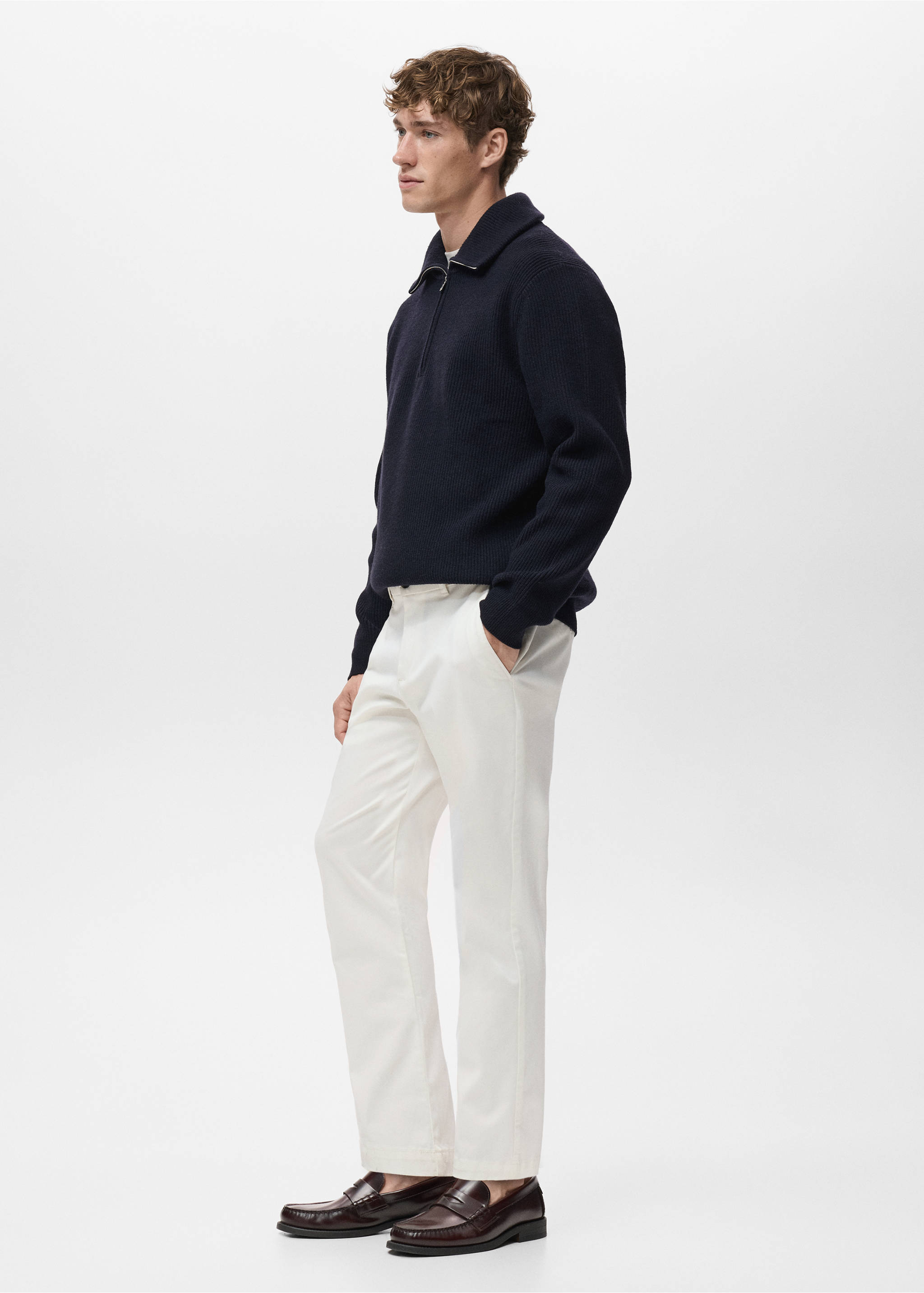 Prato cropped tapered chino trousers - Details of the article 2, Off White. Ref: 17041144-00.