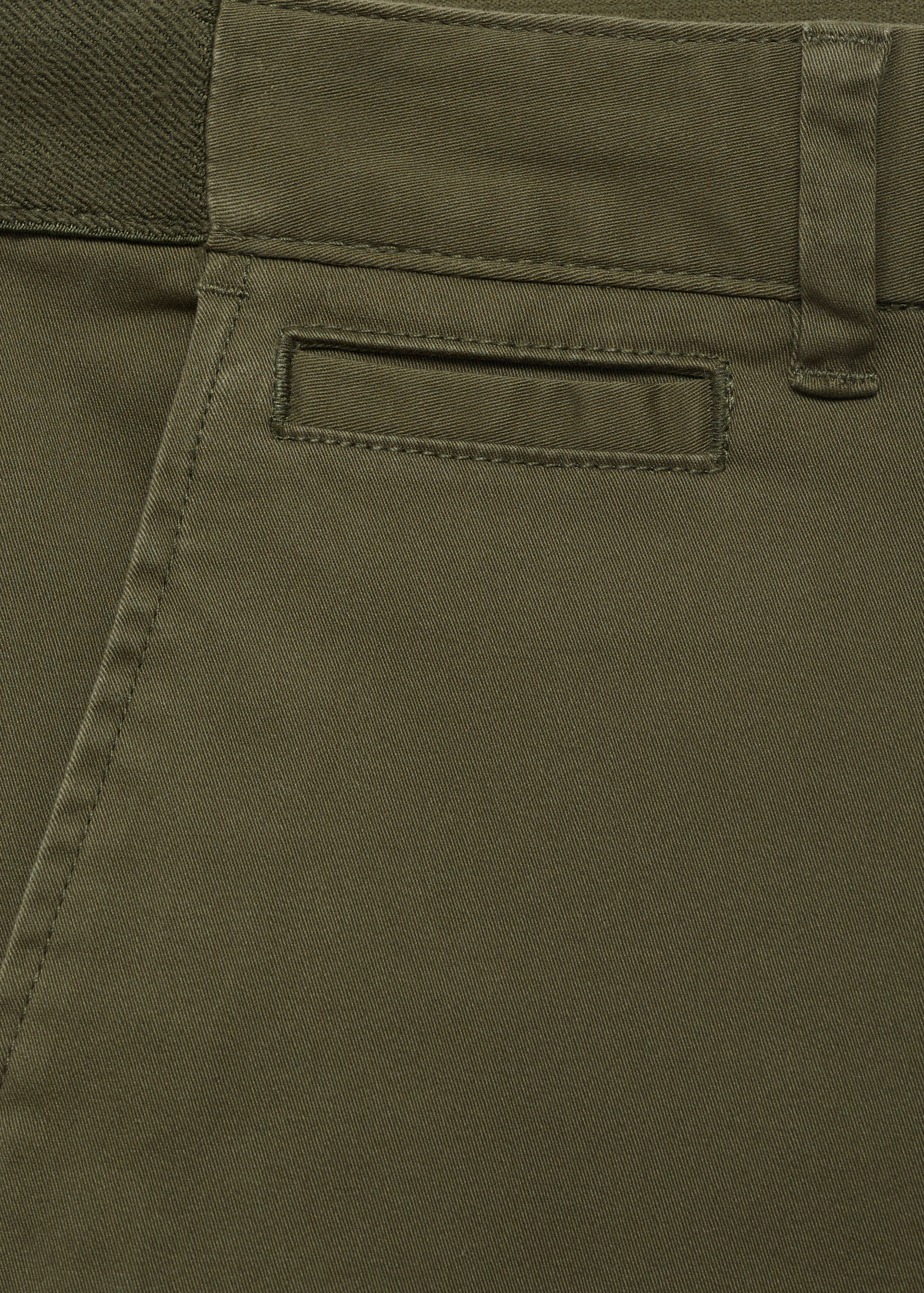 Prato cropped tapered chino trousers - Details of the article 8