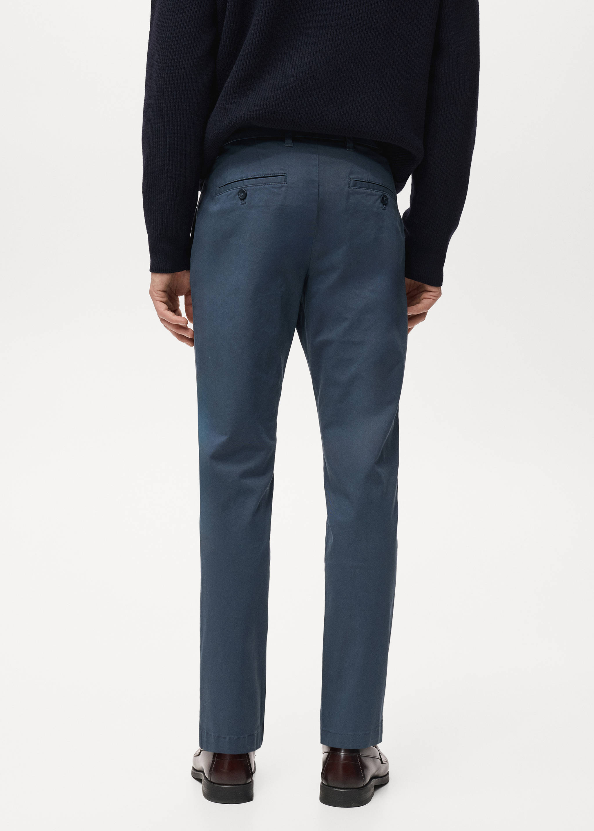 Prato cropped tapered chino trousers - Reverse of the article