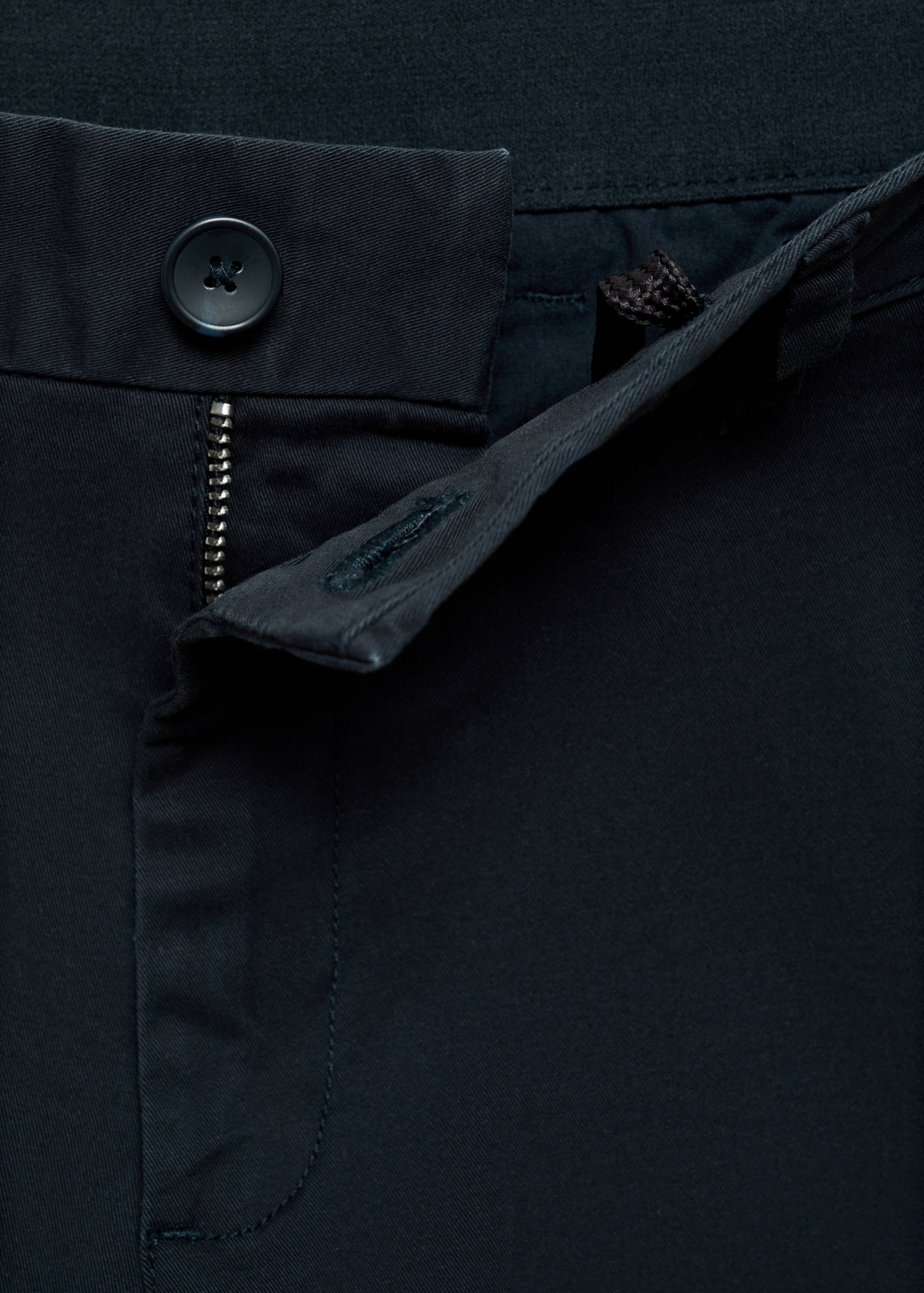 Prato cropped tapered chino trousers - Details of the article 8