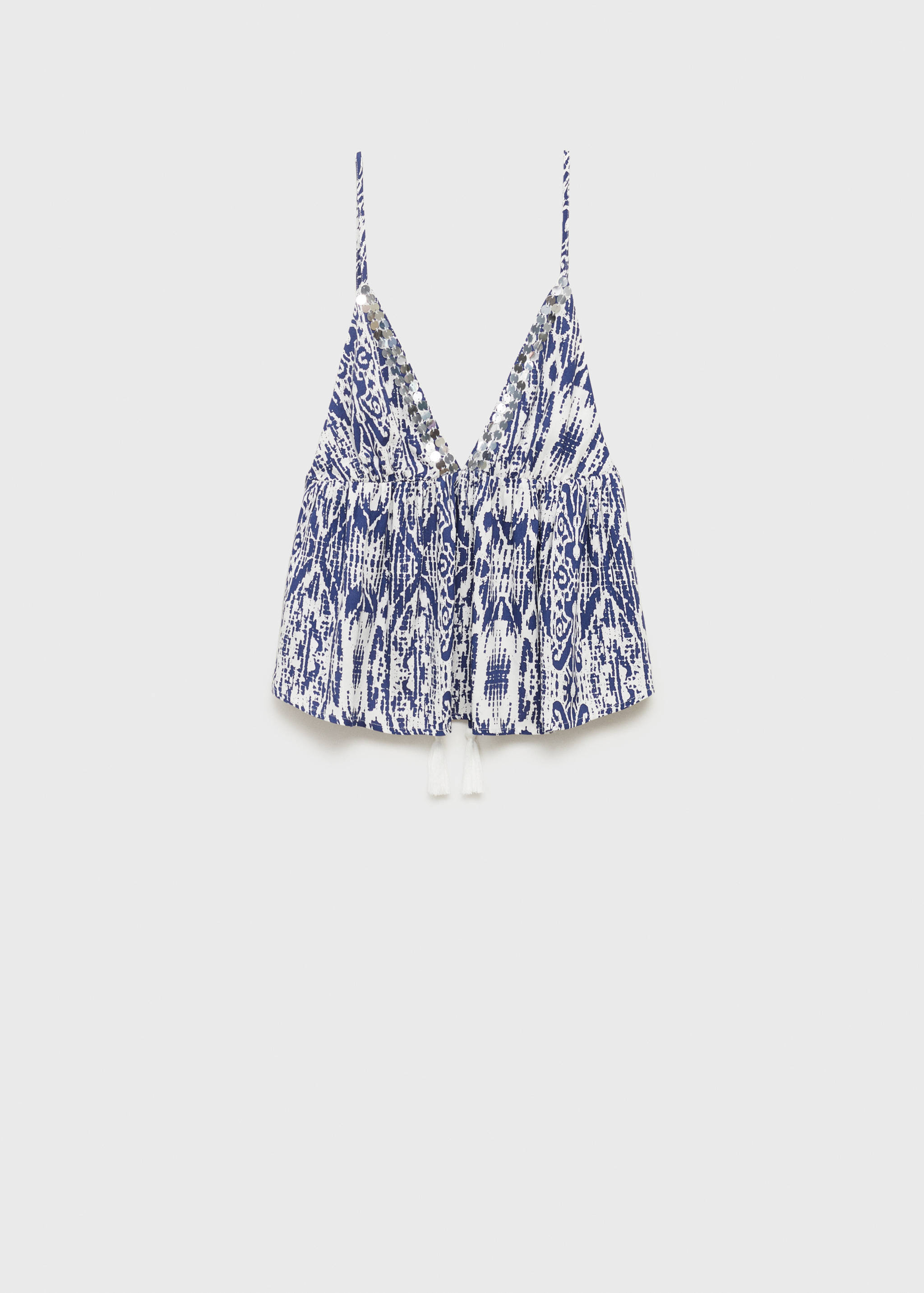 Sequin-print top - Article without model