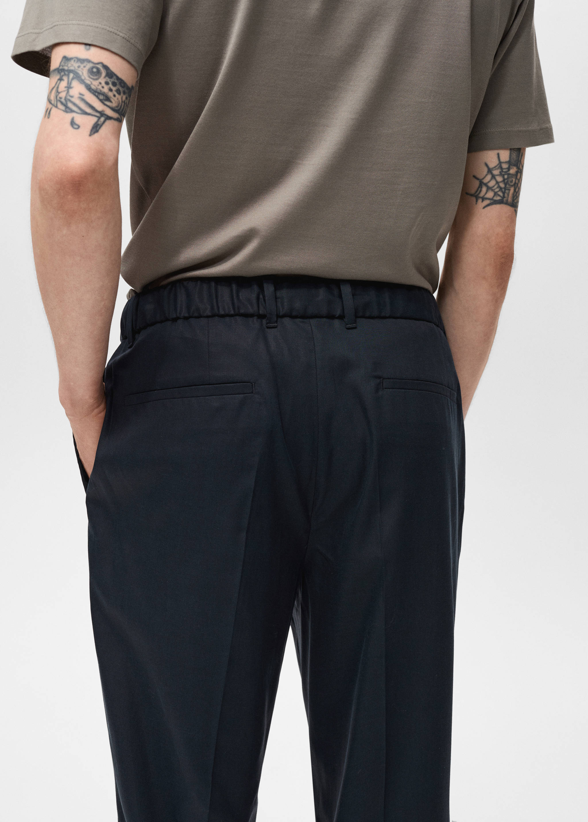 Pantalón jogger algodon lyocell - Detalle del artículo 6