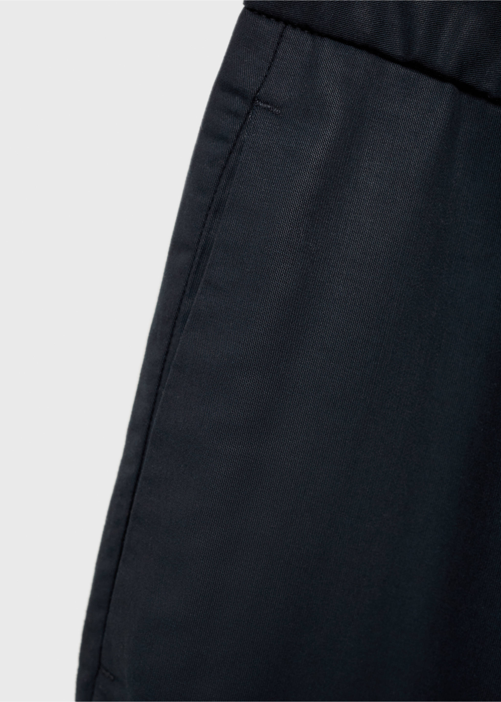 Pantalon jogging coton Lyocell - Détail de l'article 0, Bleu marine. Ref: 17041150-00.