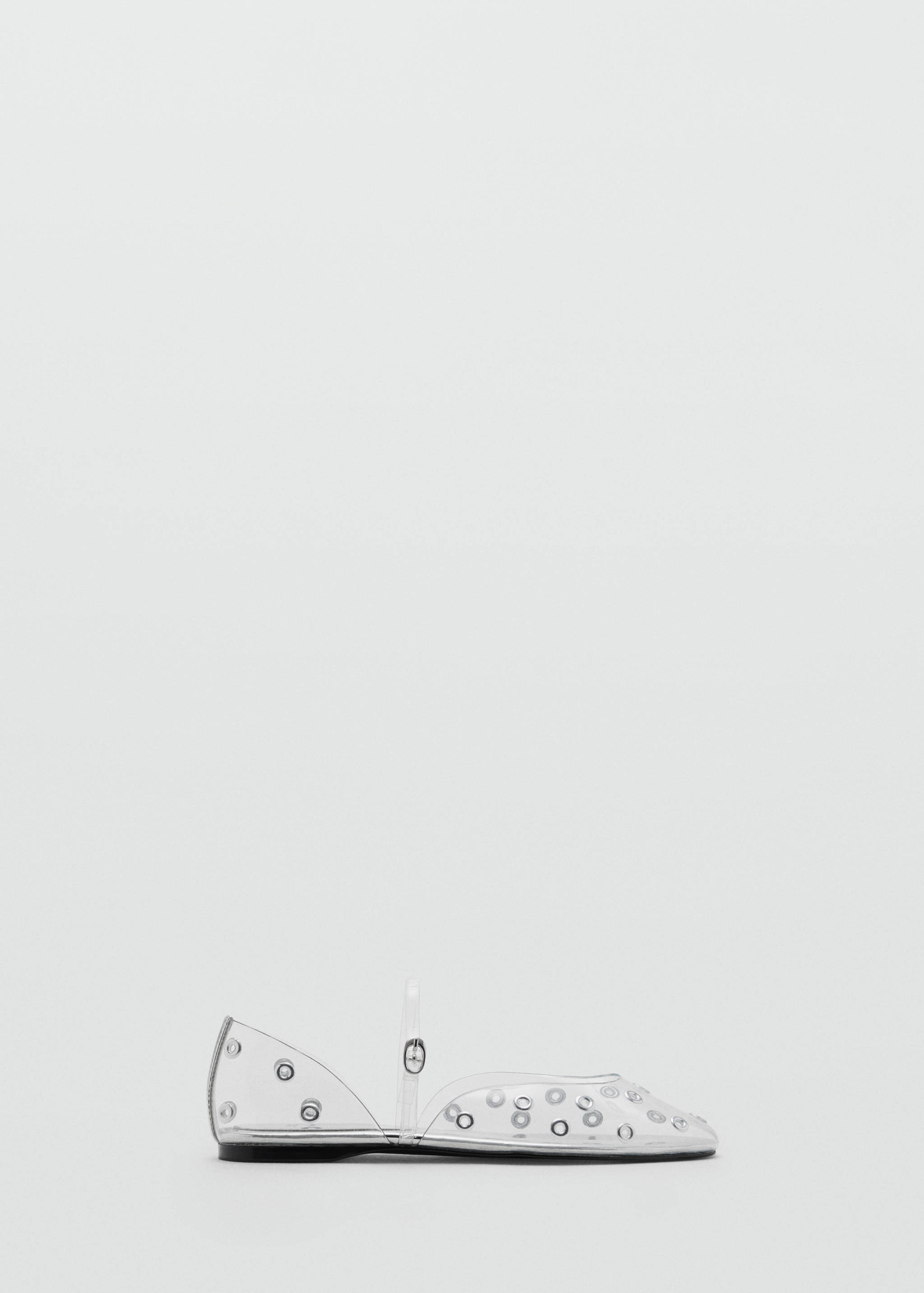 Vinyl shoes with eyelets - Article without model