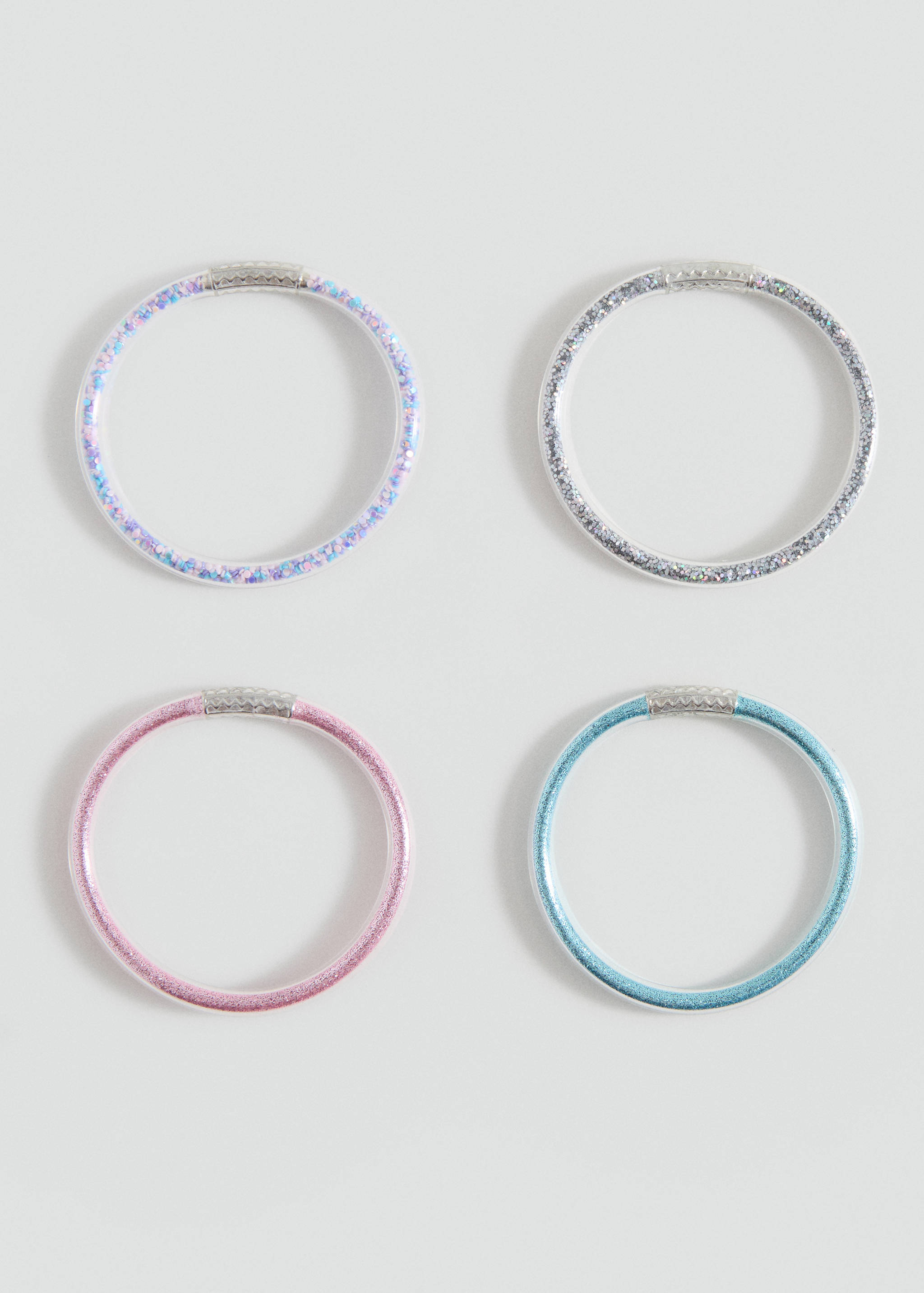 Pack of 4 bracelets - Medium plane