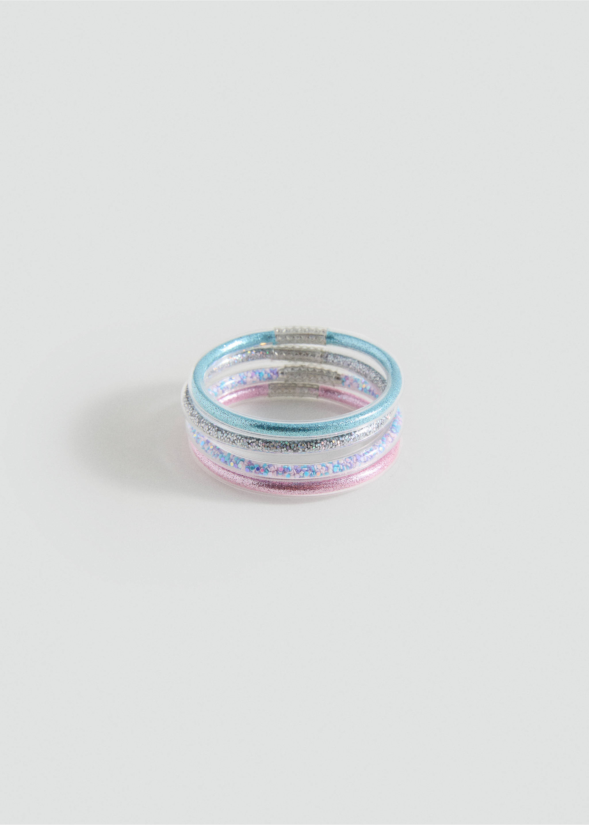 4-pak armbandjes - Artikel zonder model, Zilver. Ref: 17041162-00.