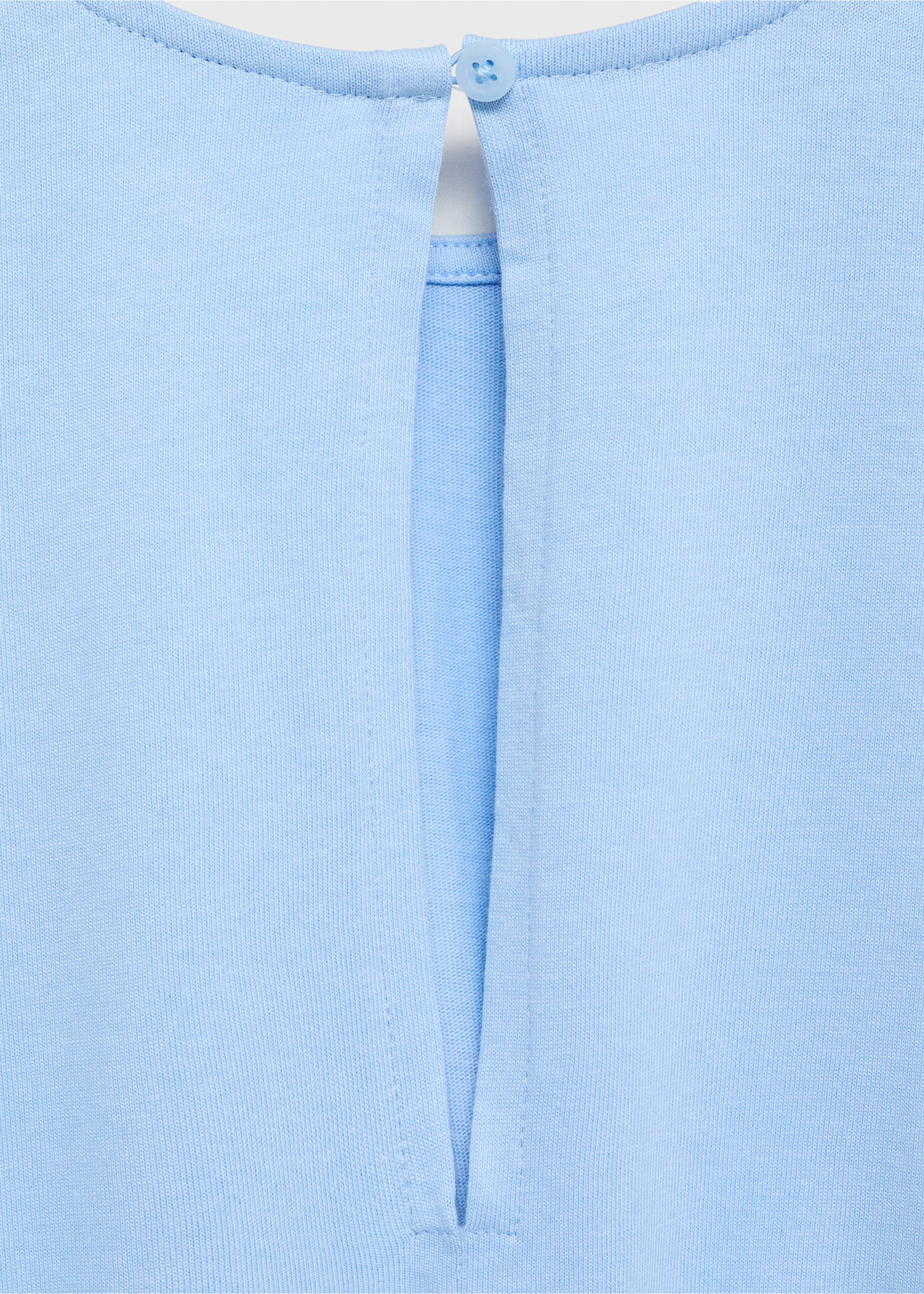 Combi-short froncé - Détail de l'article 0, Bleu ciel. Ref: 17041171-00.