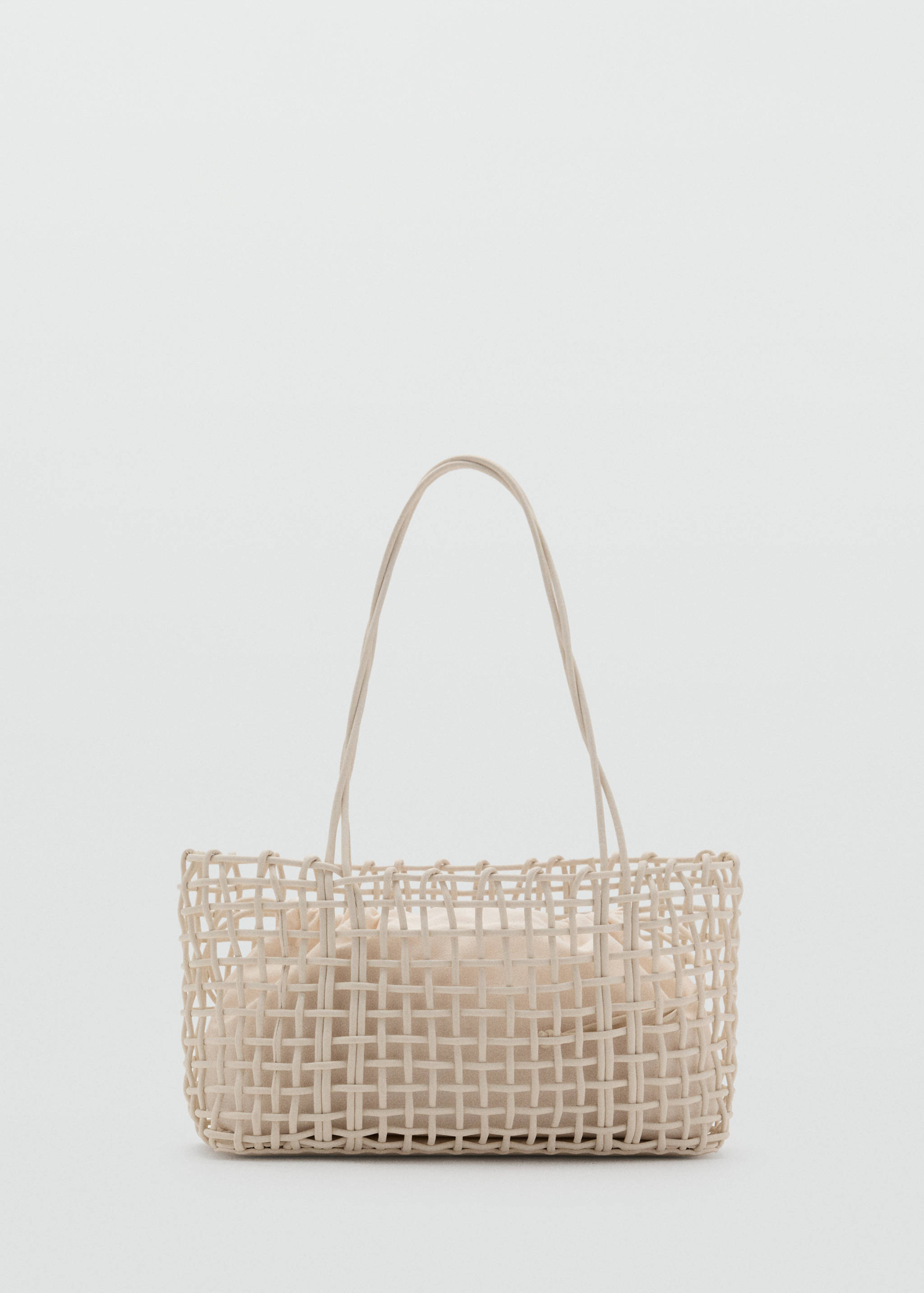 Sac porté épaule tressé moyen - Article sans modèle