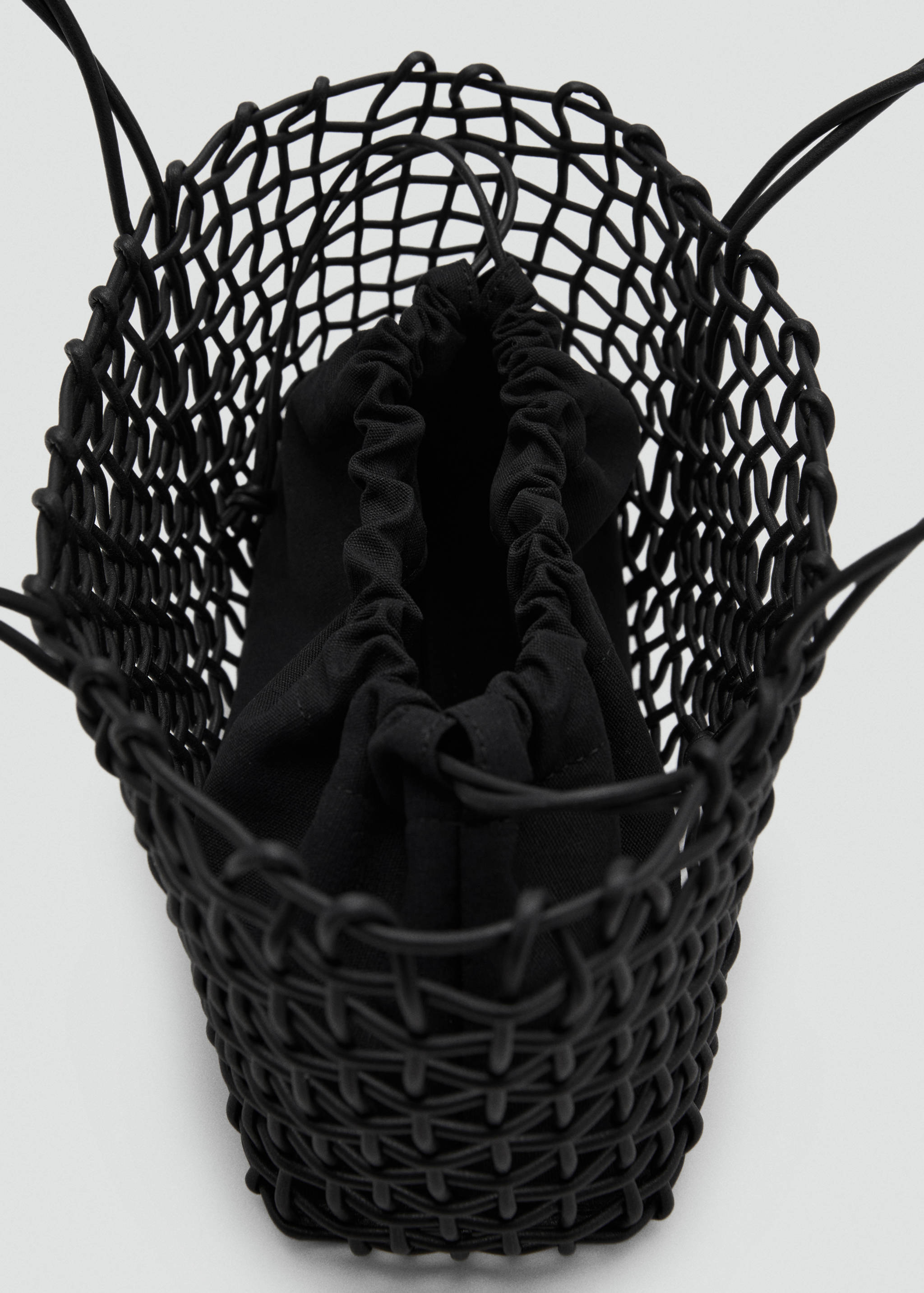 Sac porté épaule tressé moyen - Détail de l'article 1