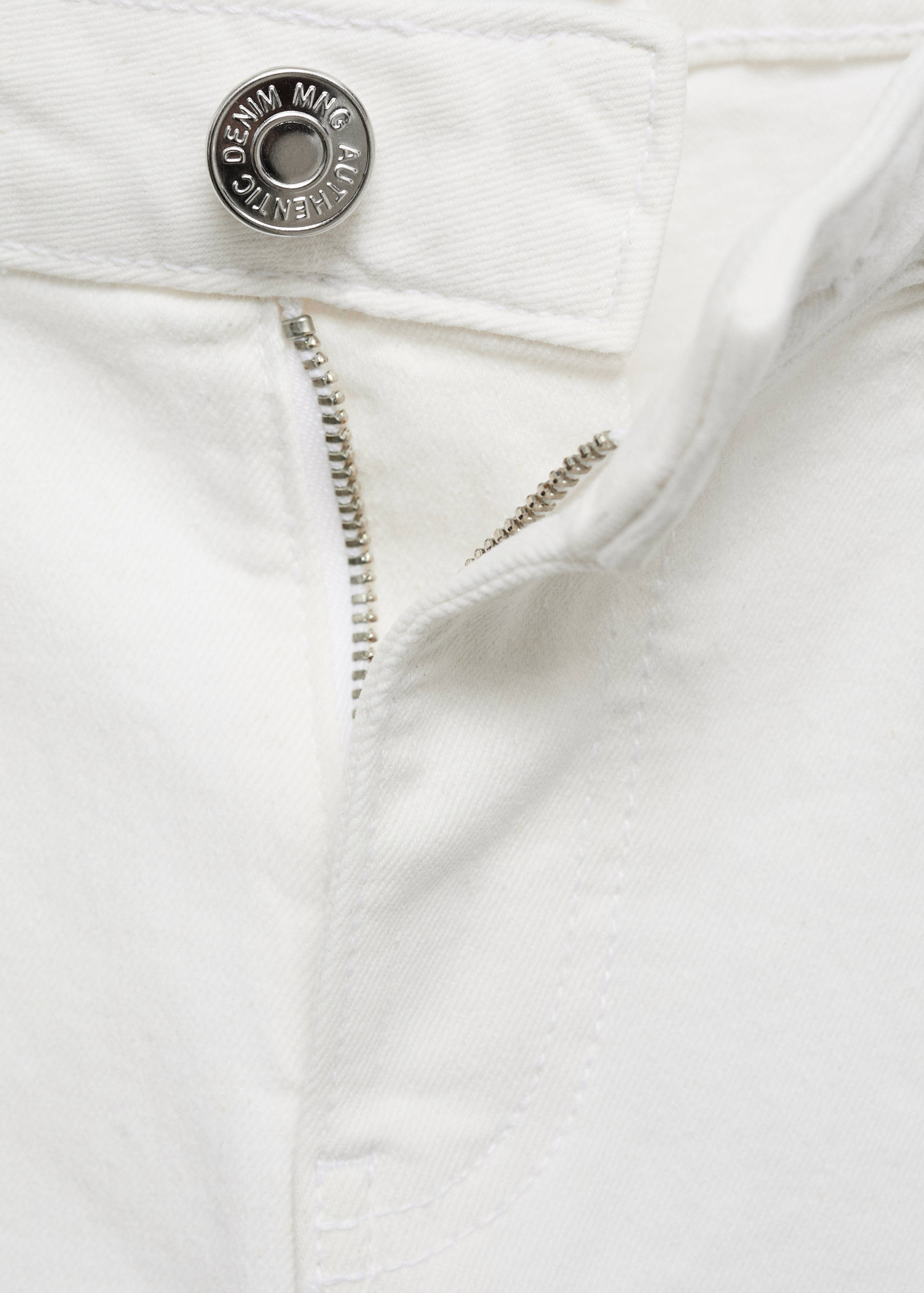 Utsvängda jeans med fransad fåll - Detaljer om artikeln 8