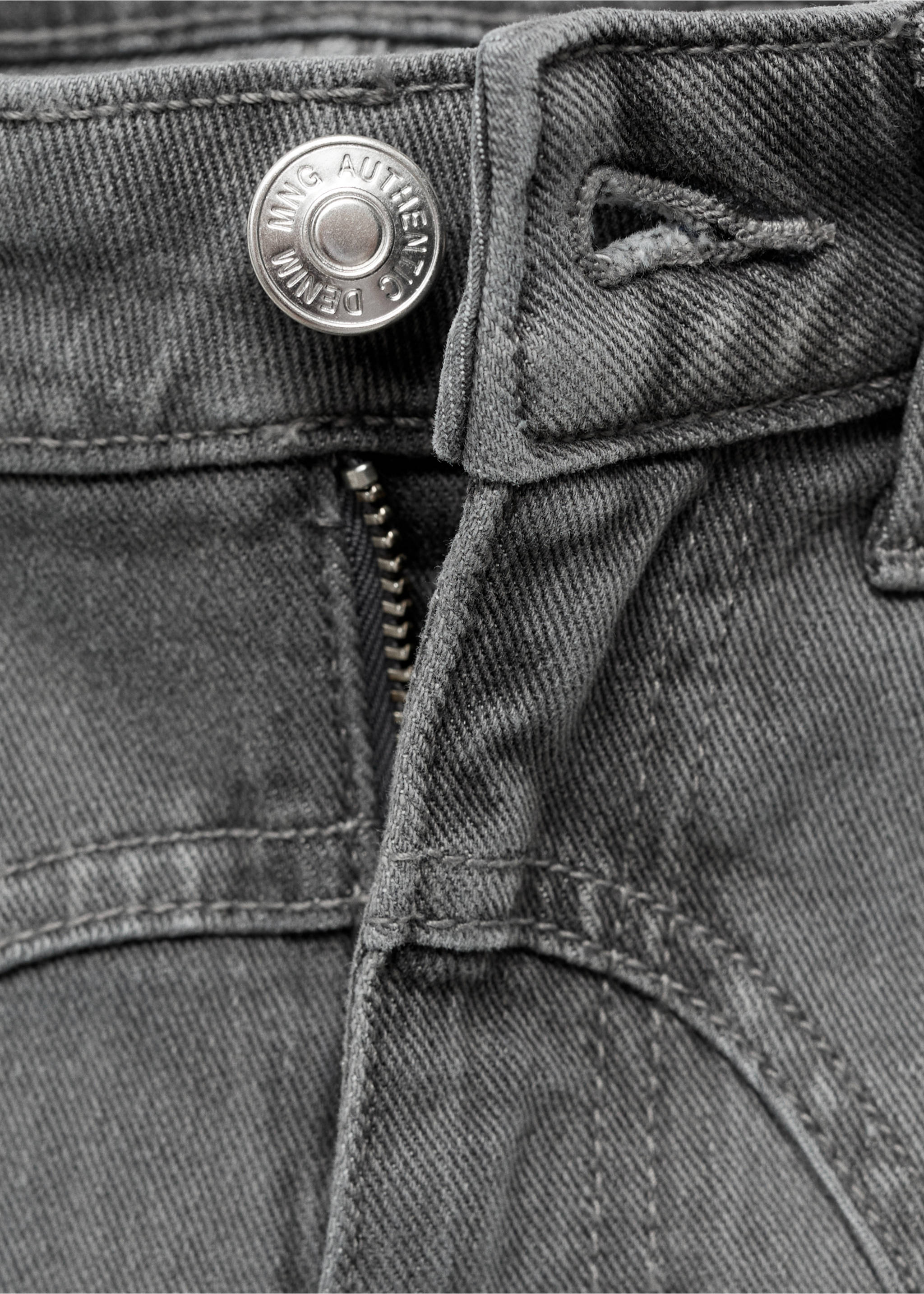 Trapez traperice sa zakovicama - Detalji artikla 8, Denim siva. Ref: 17041182-00.