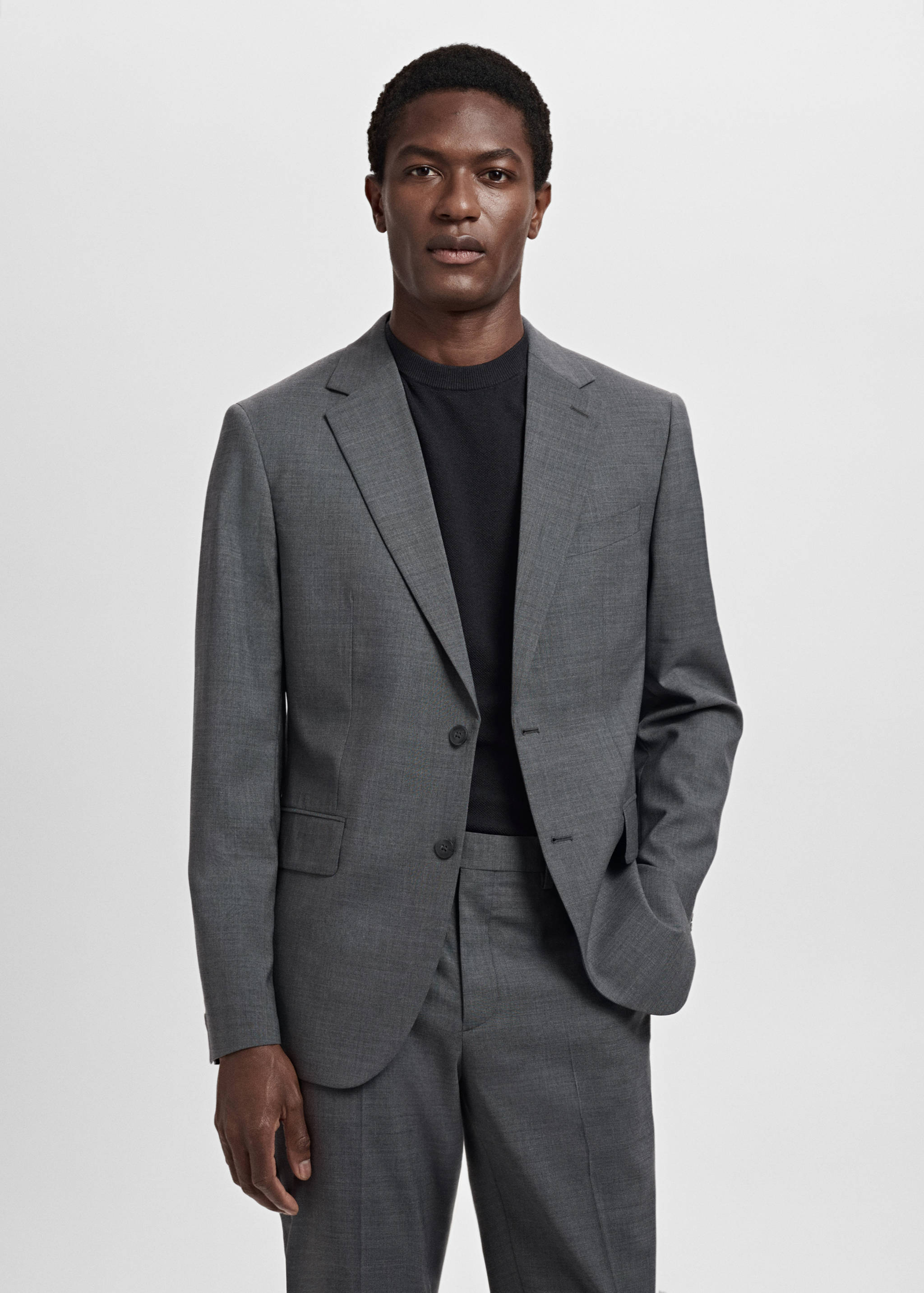 Americana vestit Turín 100% llana verge - Pla mig