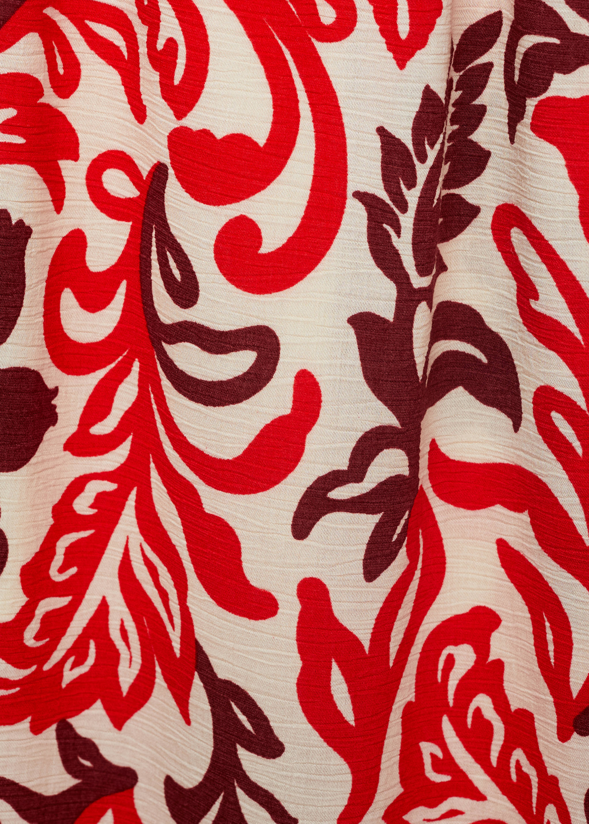 Flowy printed trousers - Details of the article 0