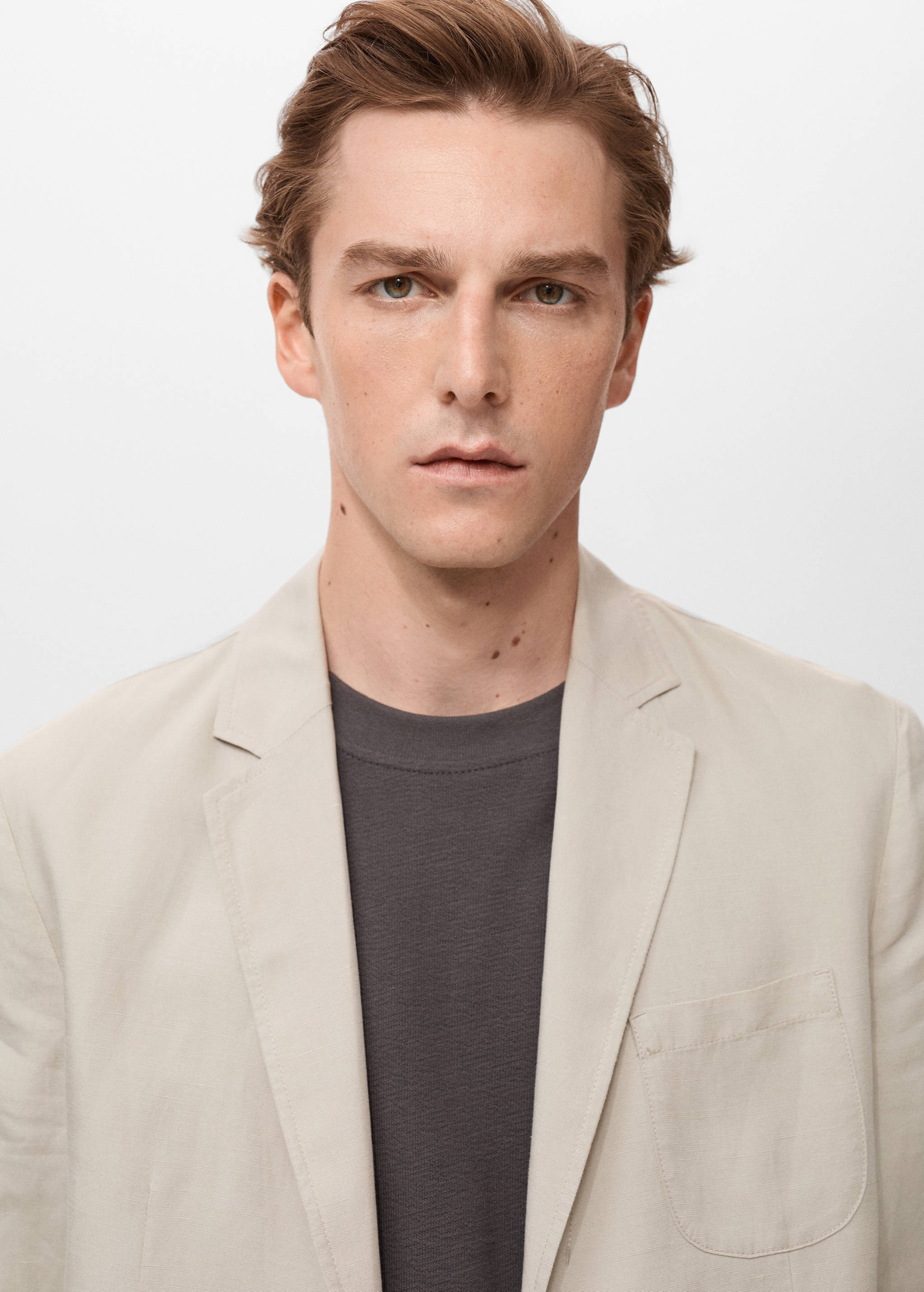 Veste de costume slim fit lin - Détail de l'article 1