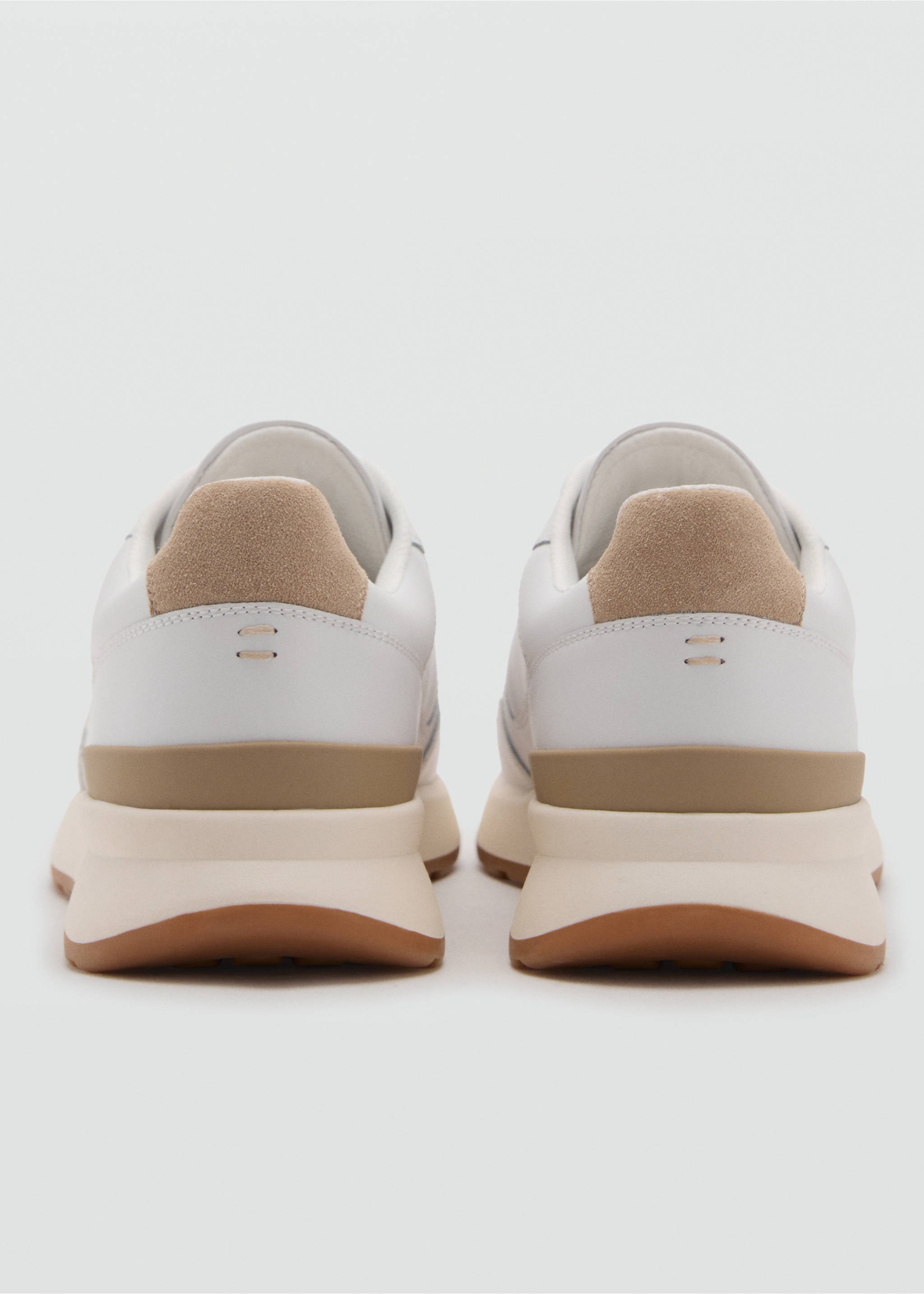 Tennis combinées cuir - Détail de l'article 1, Beige. Ref: 17041197-00.