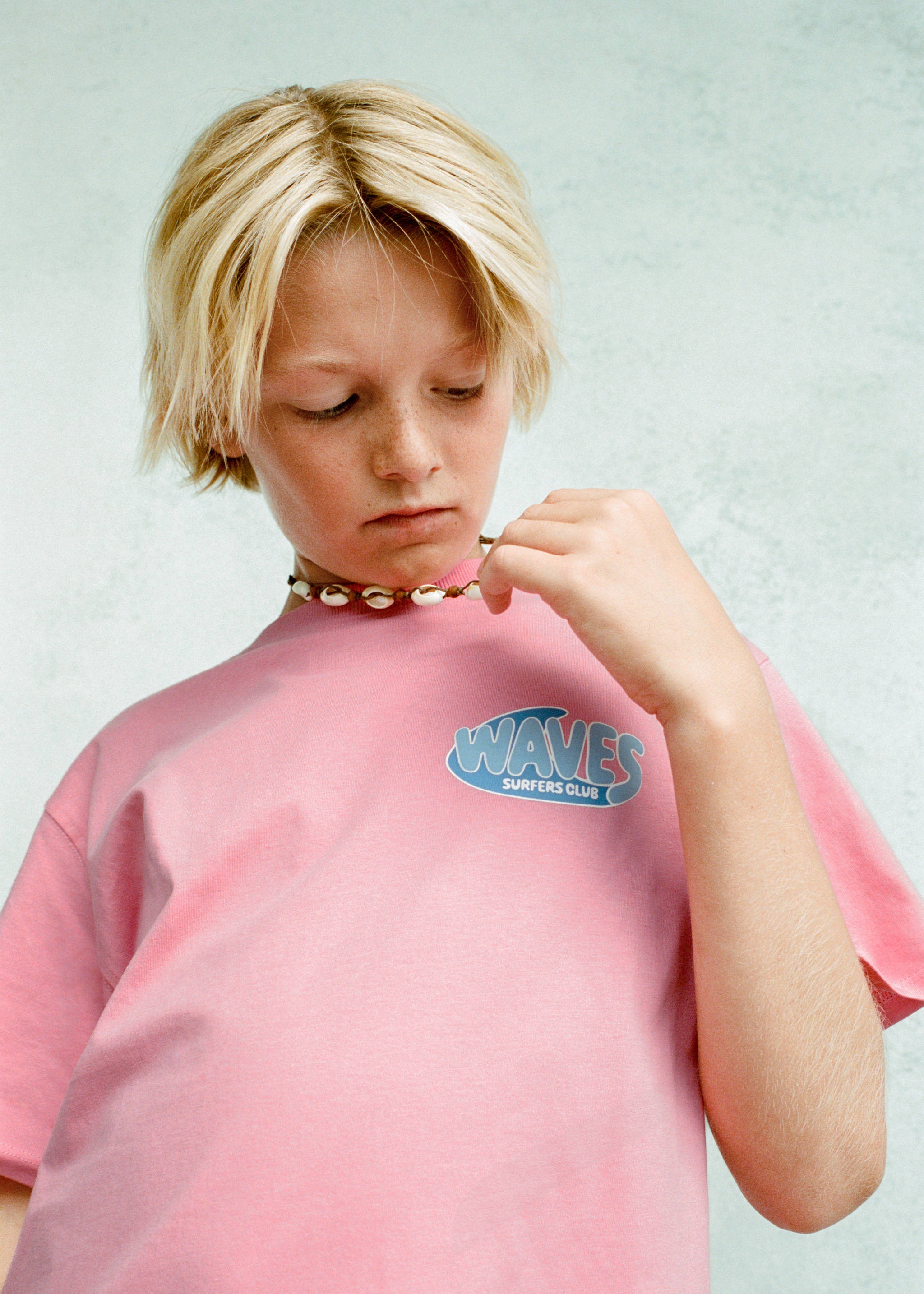 Printed cotton-blend T-shirt - Details of the article 5