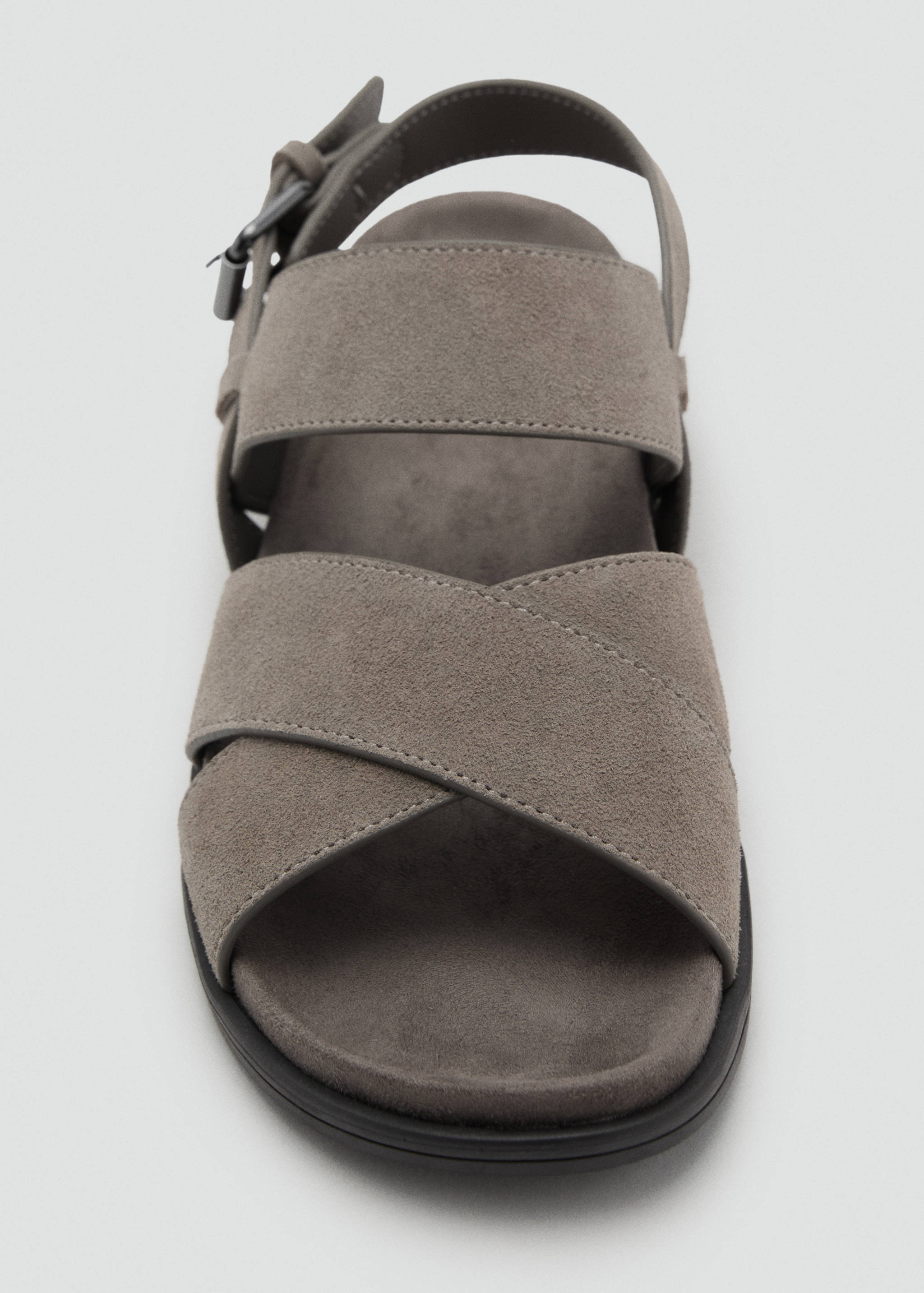 Sandales croisées boucle cuir - Détail de l'article 2