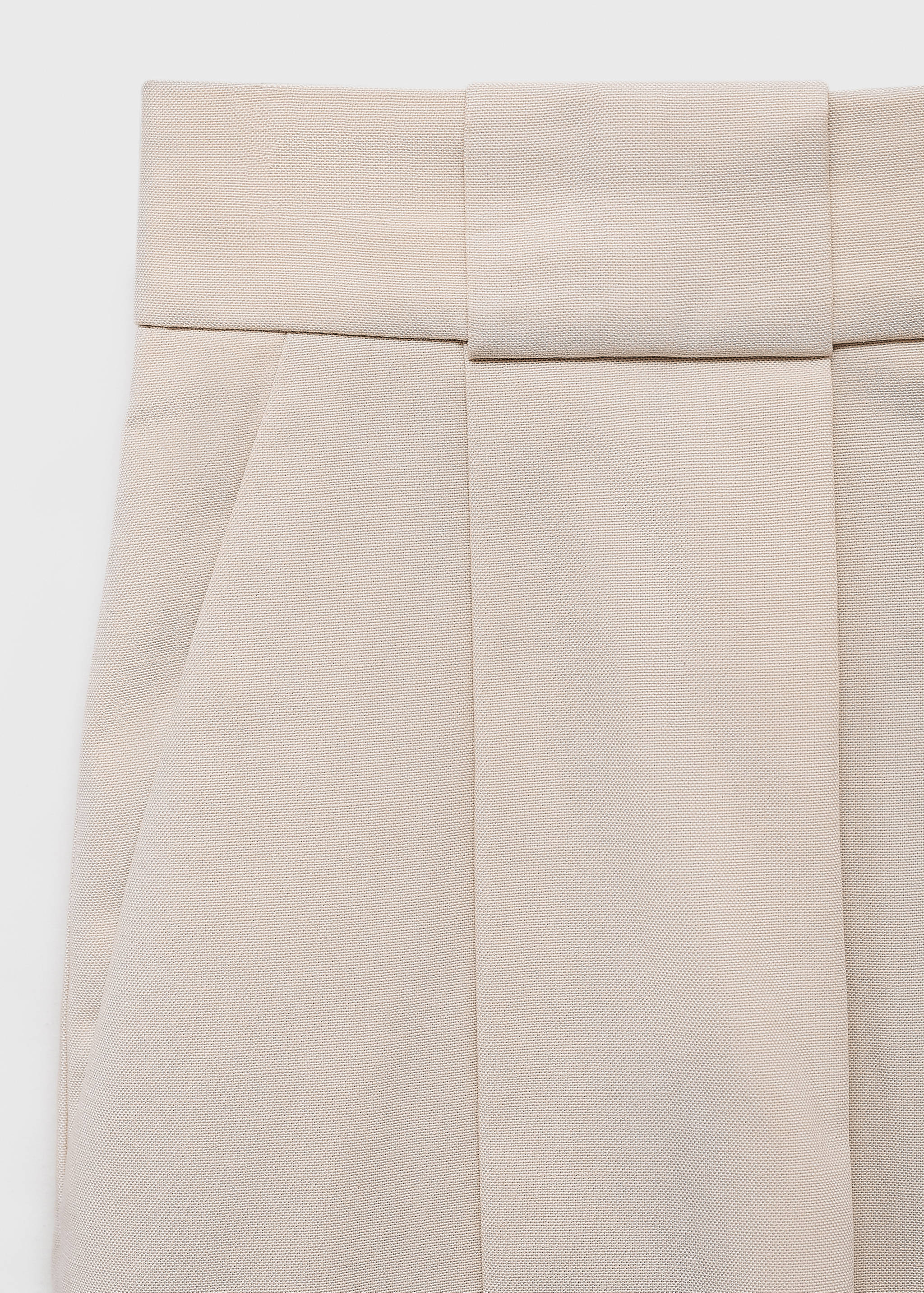 Pleated suit shorts - Details of the article 0