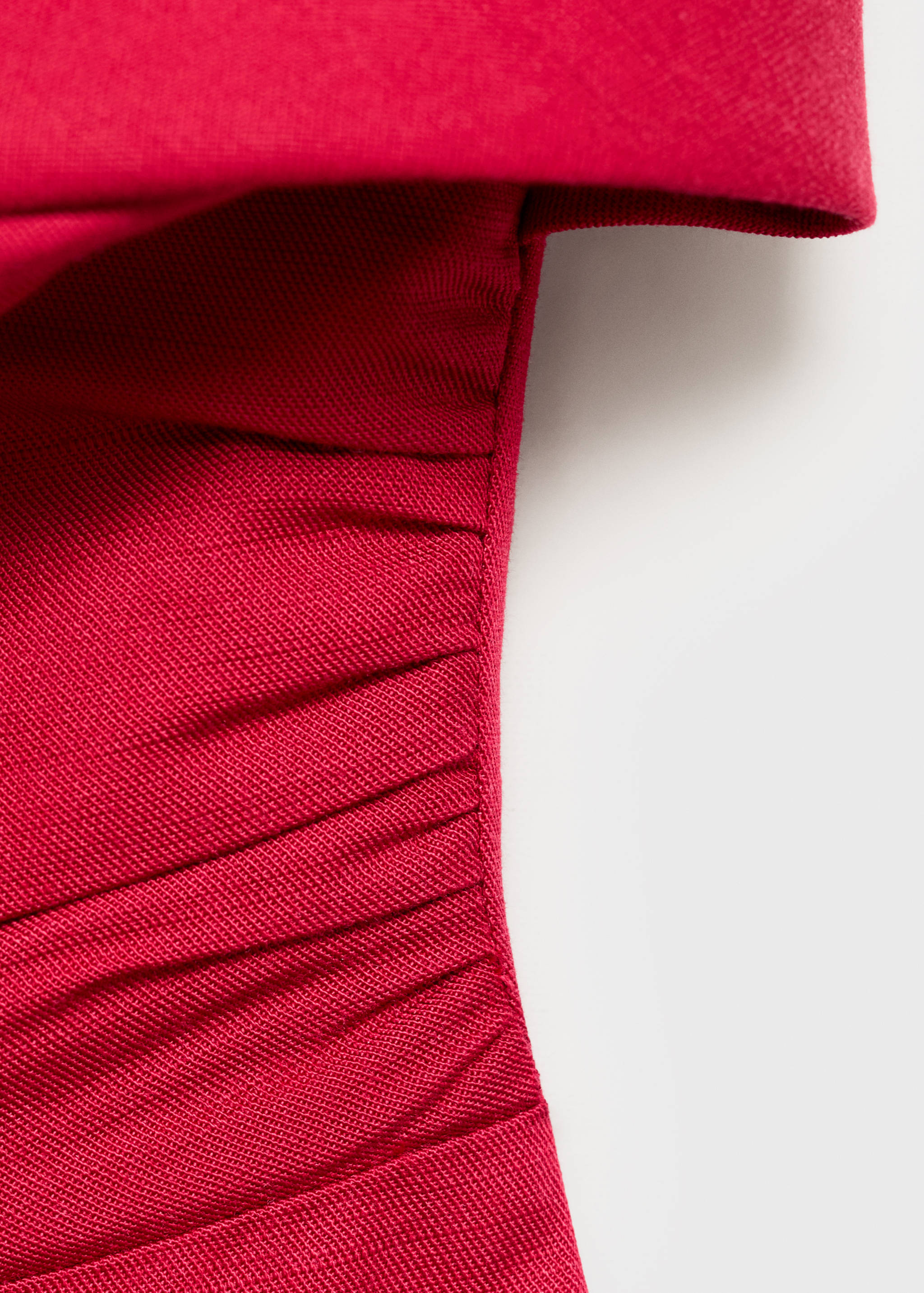 Linen-blend strapless jumpsuit - Details of the article 8