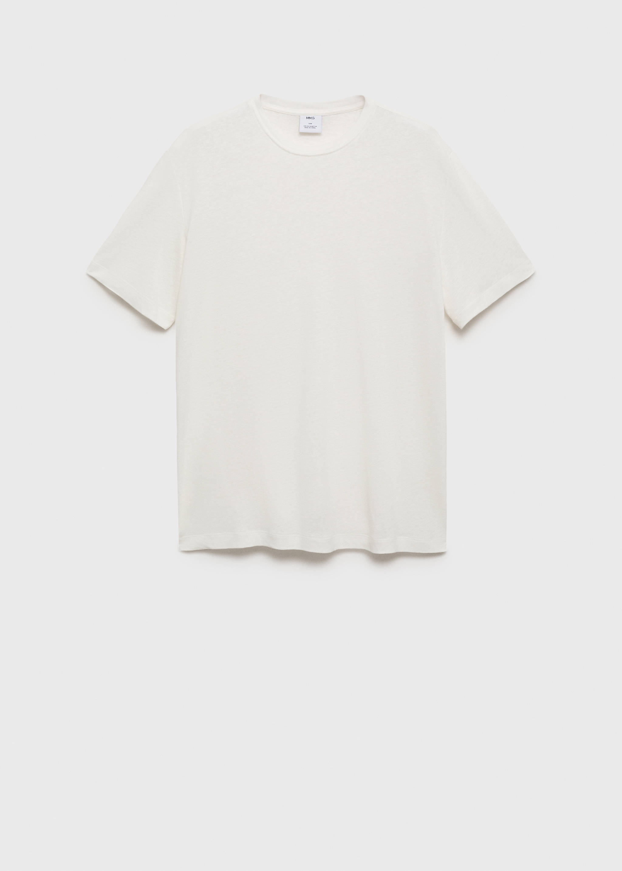 T-shirt lin slim-fit - Article sans modèle