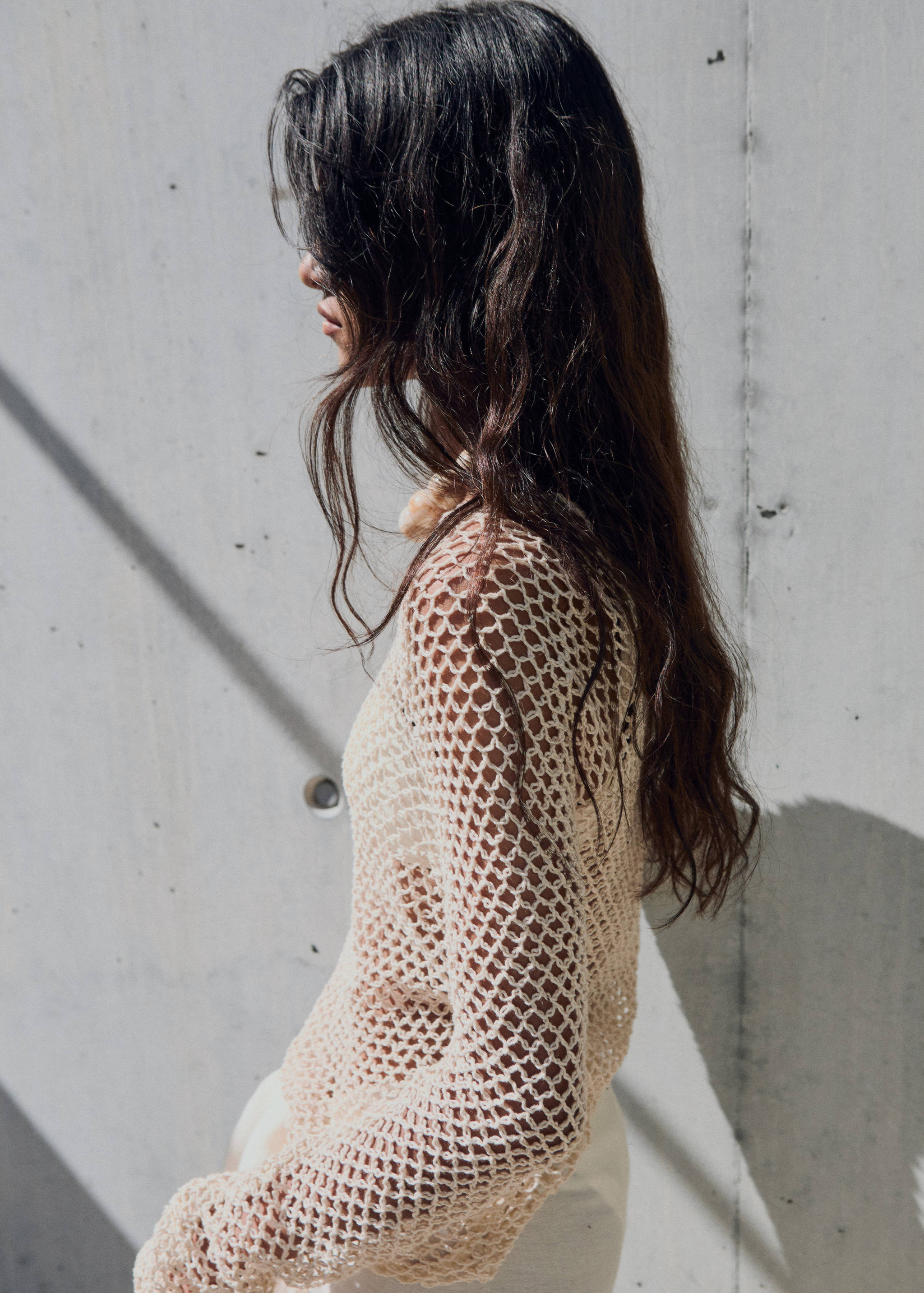 Jersey crochet manga larga - Detalle del artículo 1